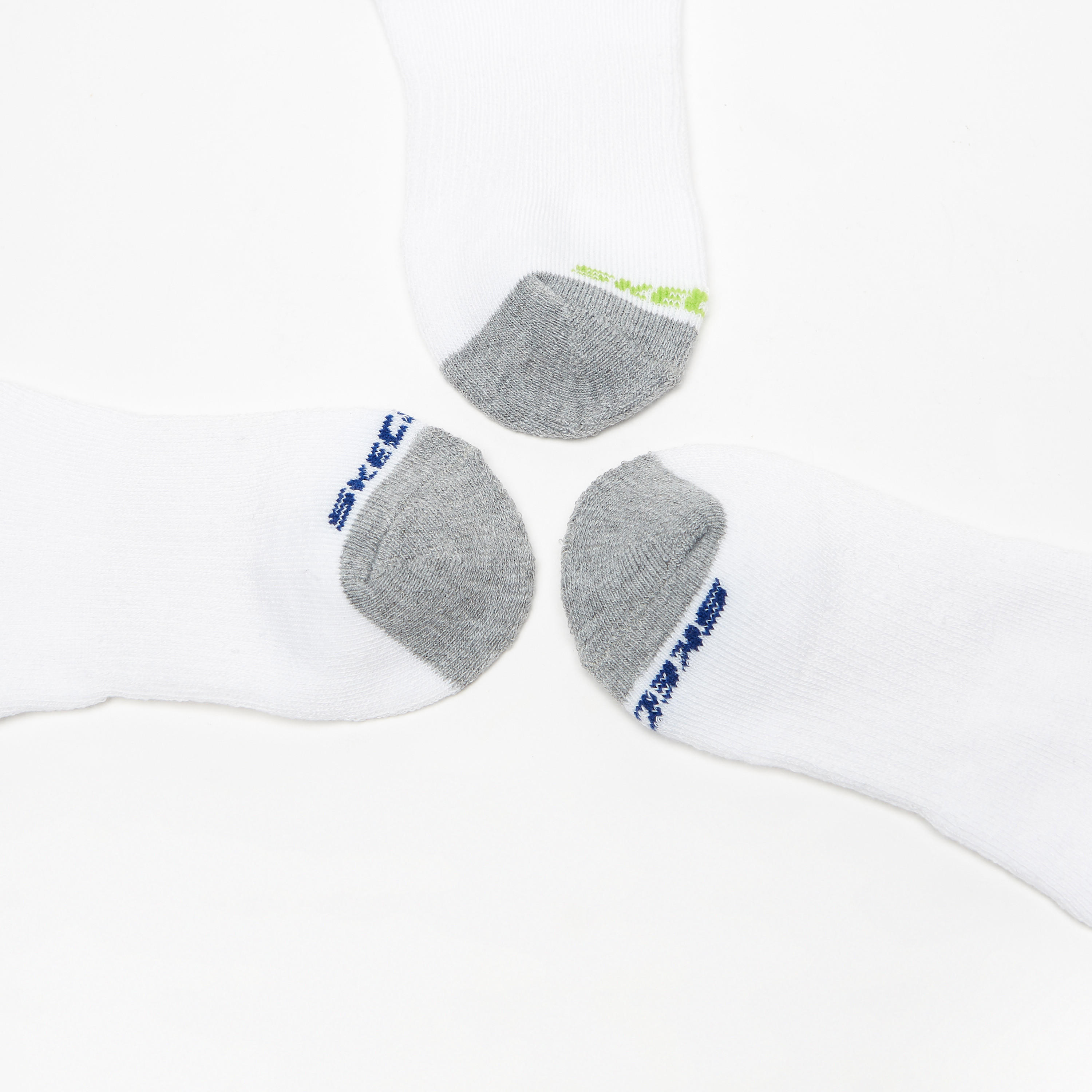 Skechers 3-Piece Colourblock Ankle Length Sports Socks Set - S112820B-117-girls-accessories-socks-image-3