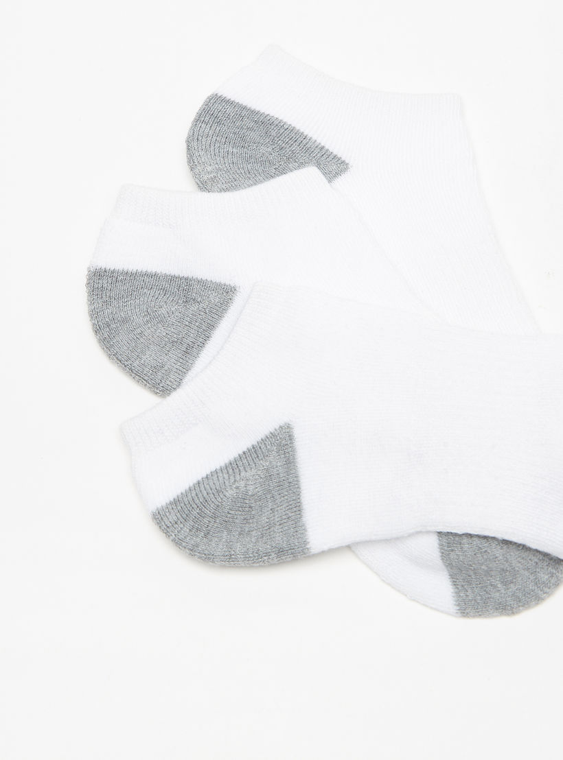 Skechers 3-Piece Colourblock Ankle Length Sports Socks Set - S112820B-117-girls-accessories-socks-image-4