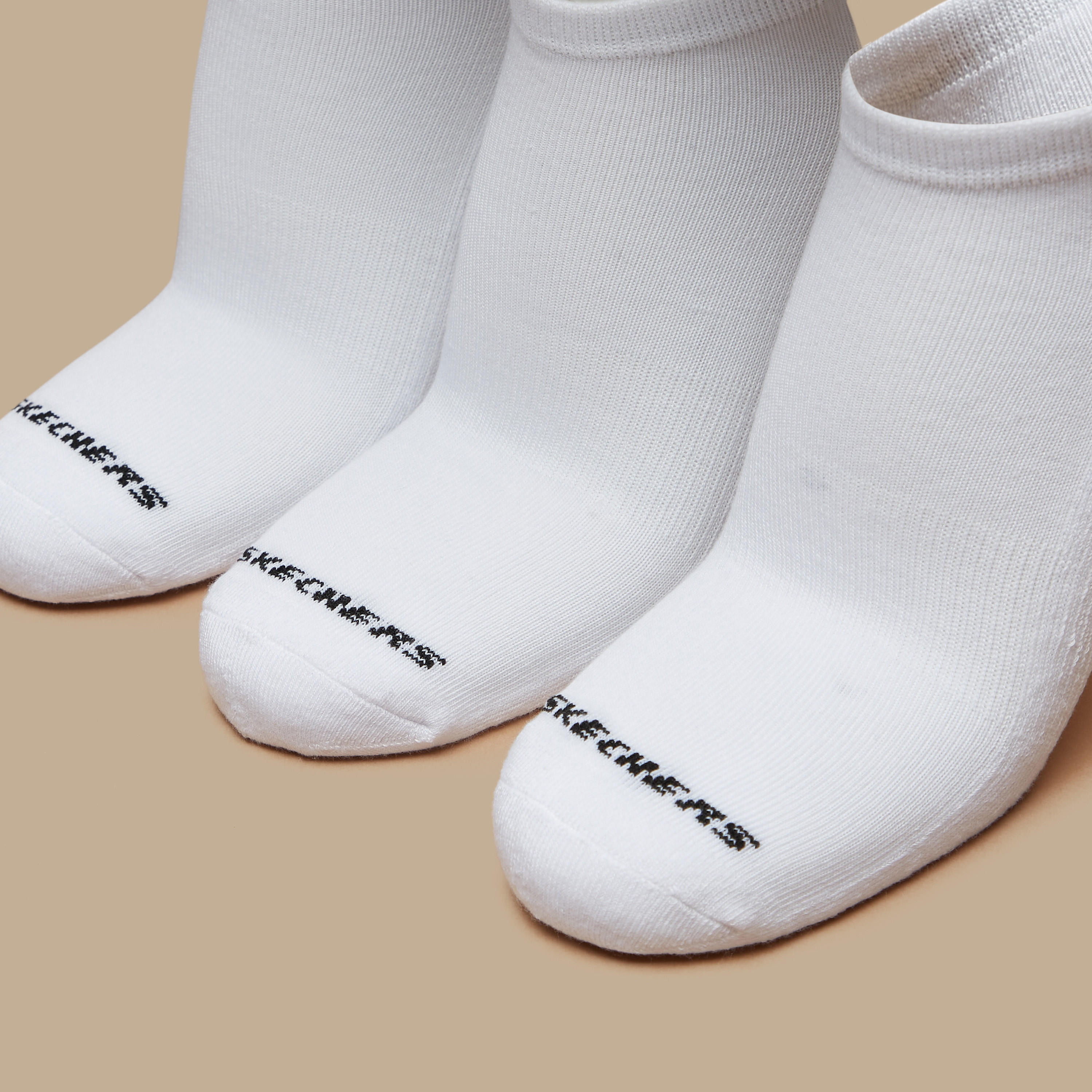 Skechers 3-Piece Logo Print Ankle Length Sports Socks Set - S113012D-105-men-socks-image-2
