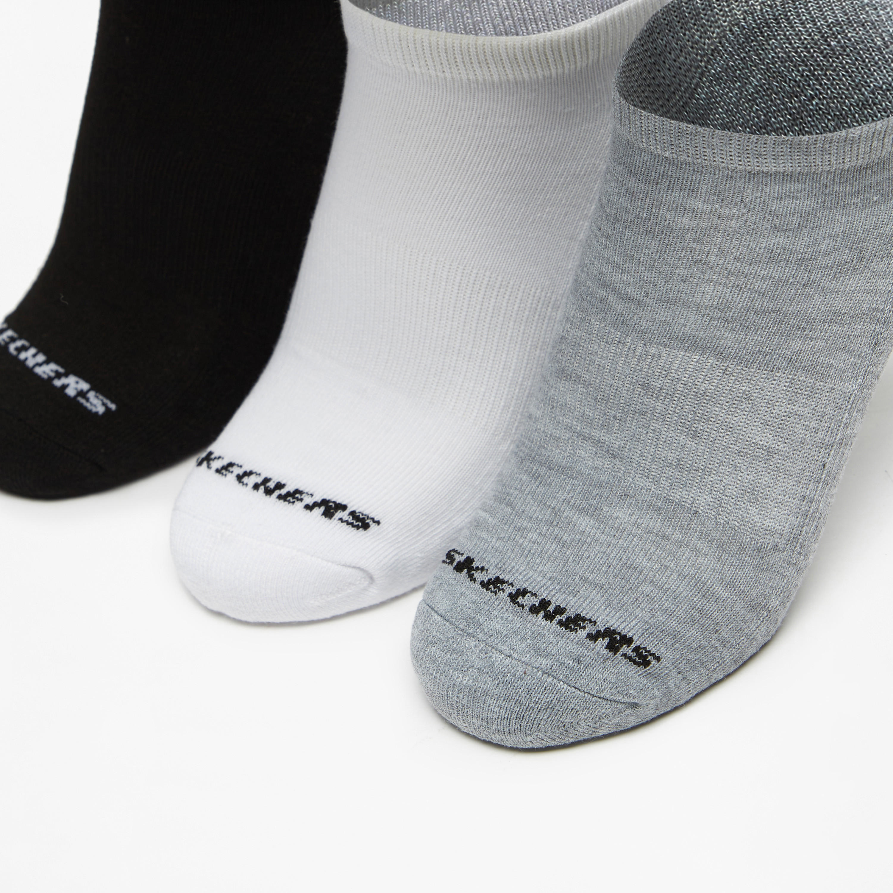 Skechers 3-Piece Logo Print Ankle Length Socks Set - S113012C-107-women-socksandstockings-image-2