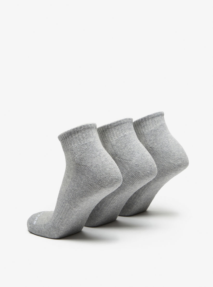 Skechers Logo Print Crew Length Sports Socks - Set of 3-men-socks-image-3