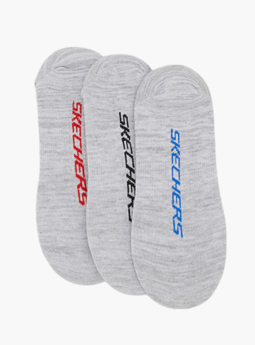 جوارب غير مرئية من سكيتشرز - طقم 3 أزواج-men-socks-image-2