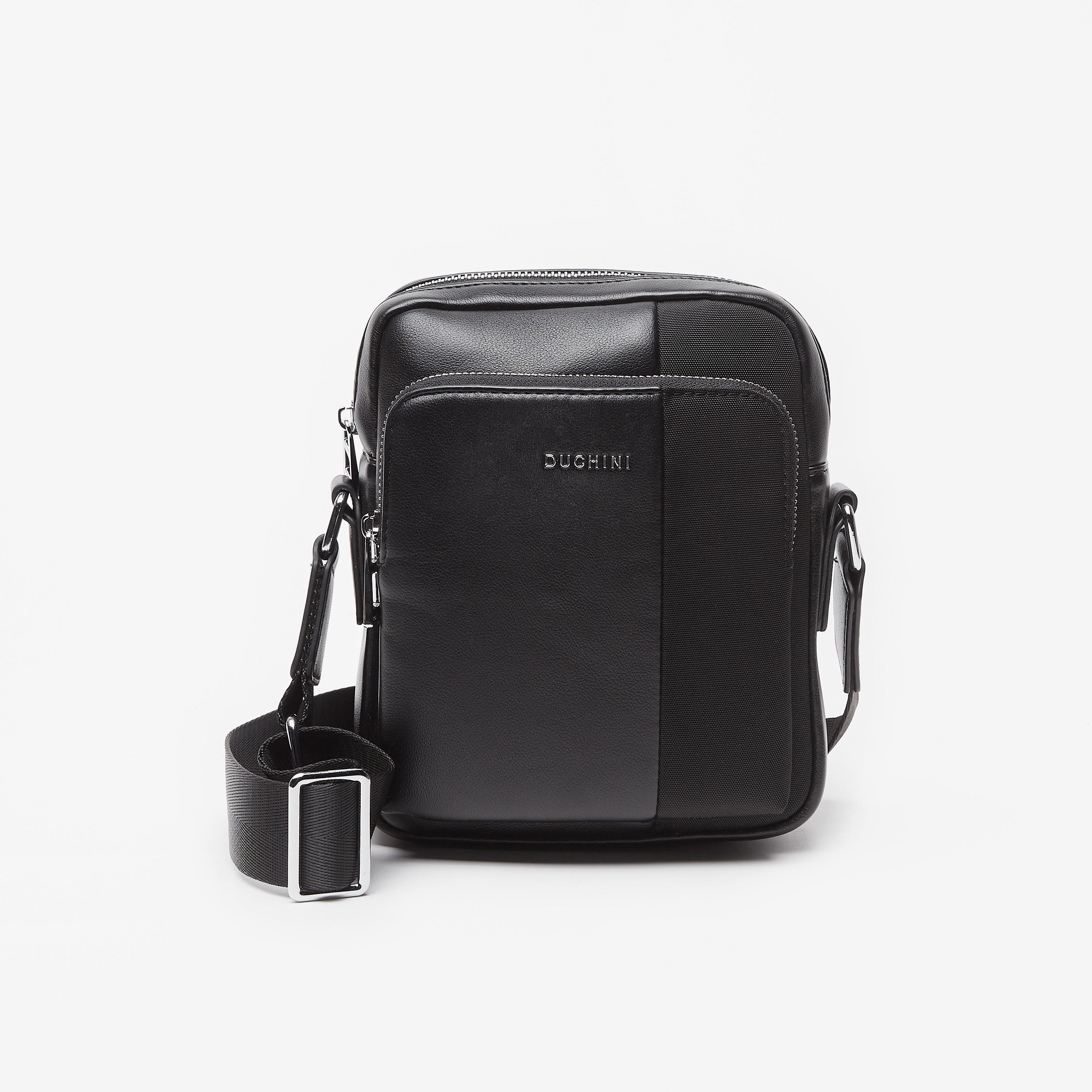 شنطة كروس بودي بألواح وسحاب إغلاق وحزام قابل للتعديل من دوتشيني-travel-accessories-image-1