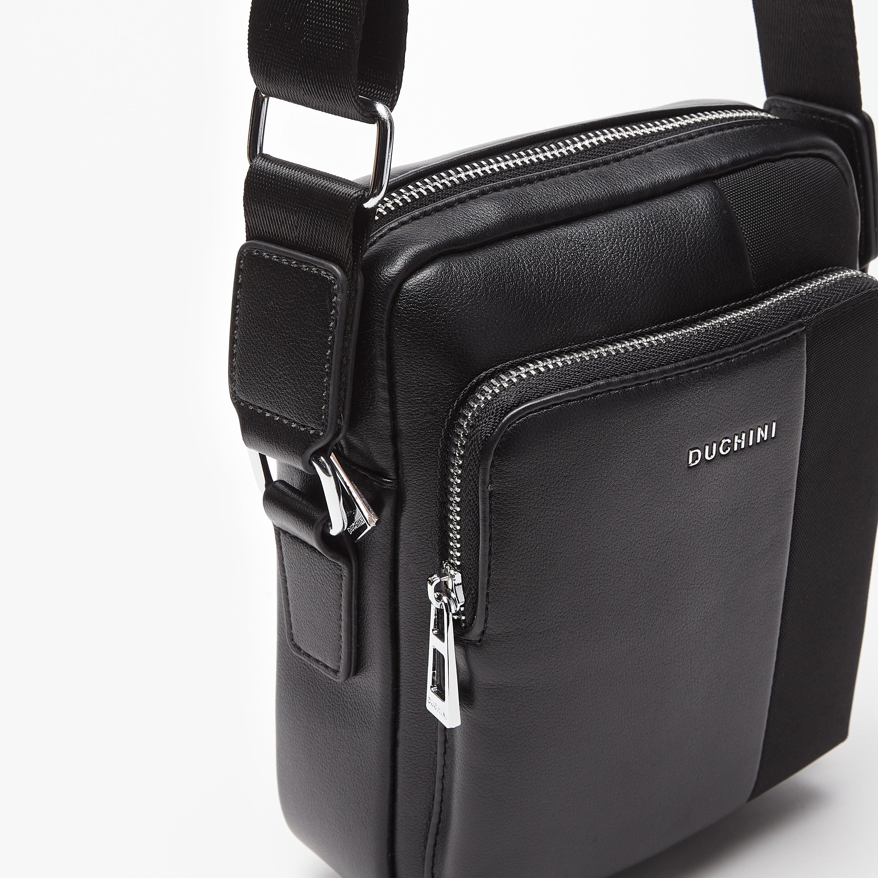 شنطة كروس بودي بألواح وسحاب إغلاق وحزام قابل للتعديل من دوتشيني-travel-accessories-image-3