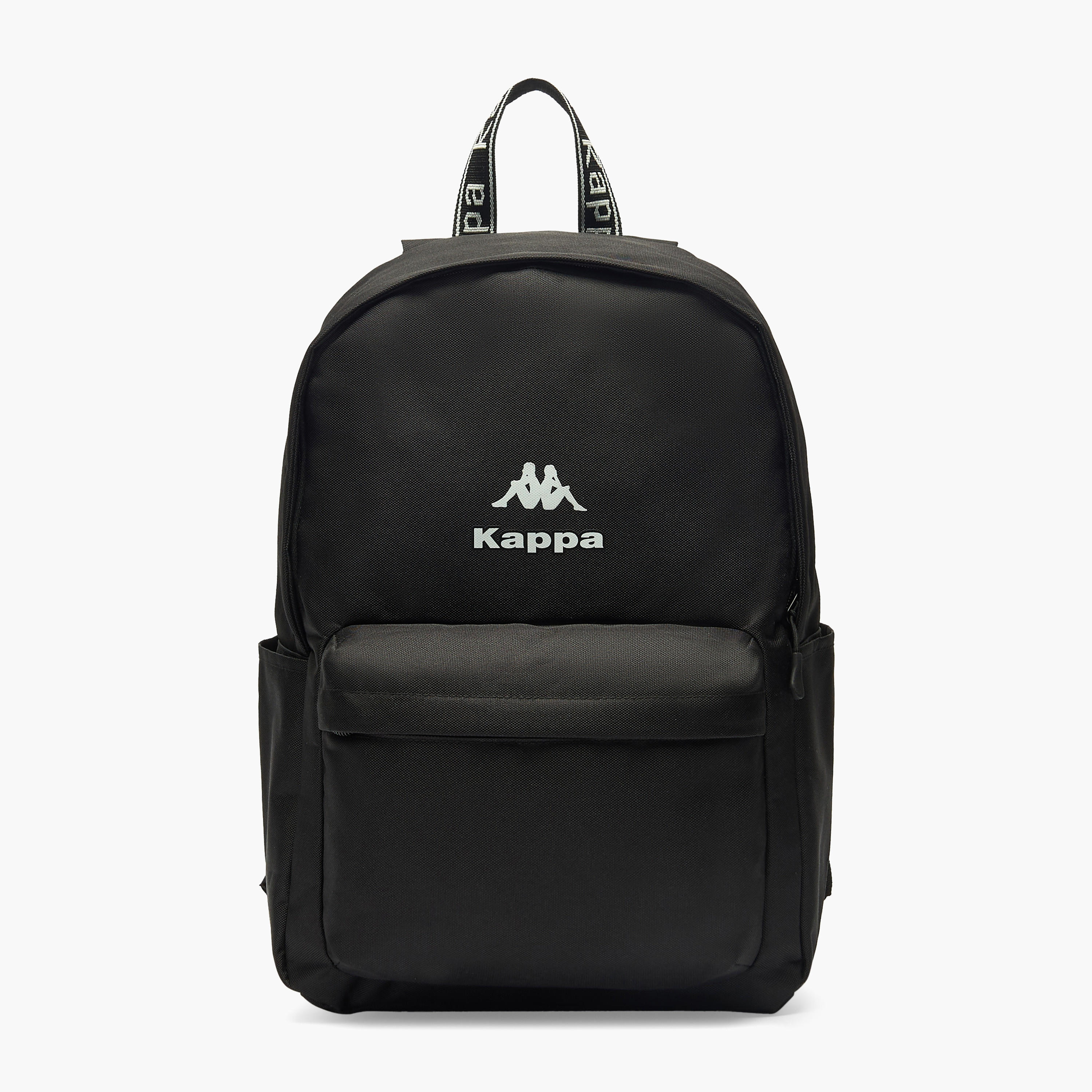 Kappa Logo Detail Backpack with Adjustable Shoulder Straps-school-bagsandbackpacks-backpacks-image-1