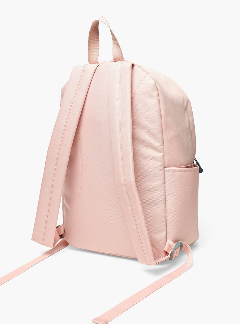 Kappa Logo Detail Backpack with Adjustable Shoulder Straps-school-bagsandbackpacks-backpacks-image-3