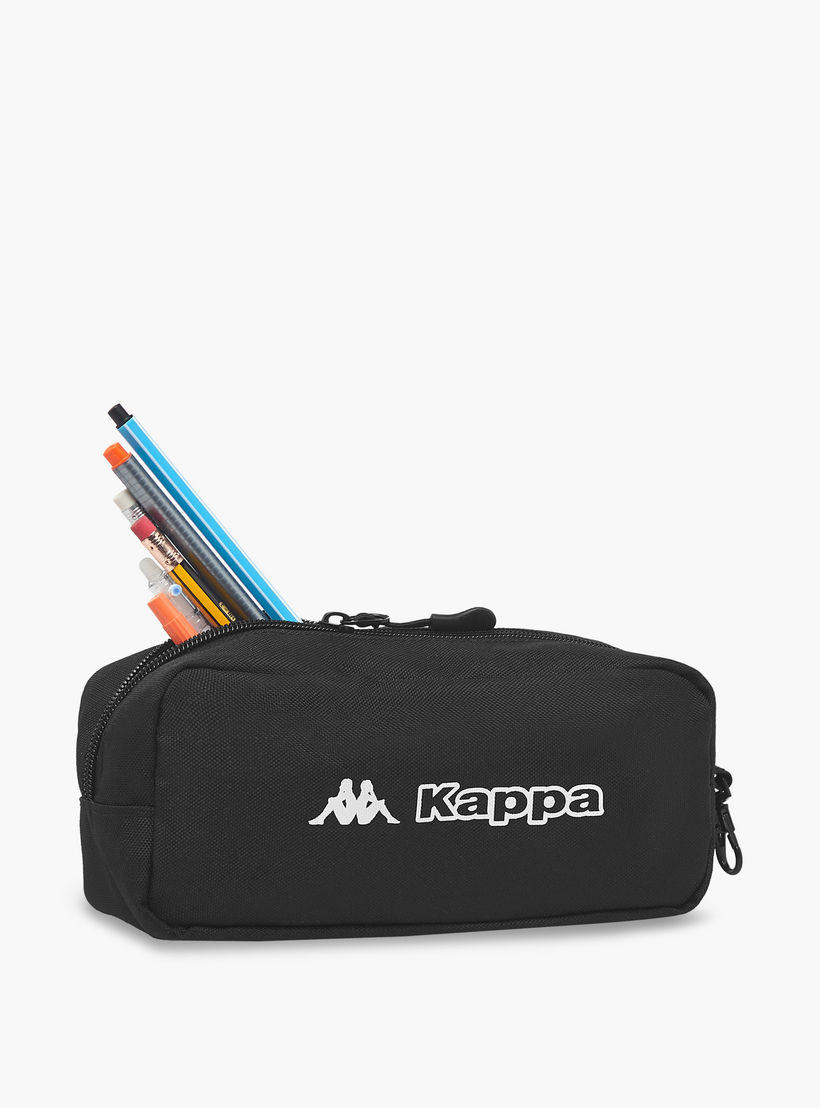 Kappa Logo Print Backpack with Lunch Bag and Pencil Case set-school-bagsandbackpacks-backpacks-image-18