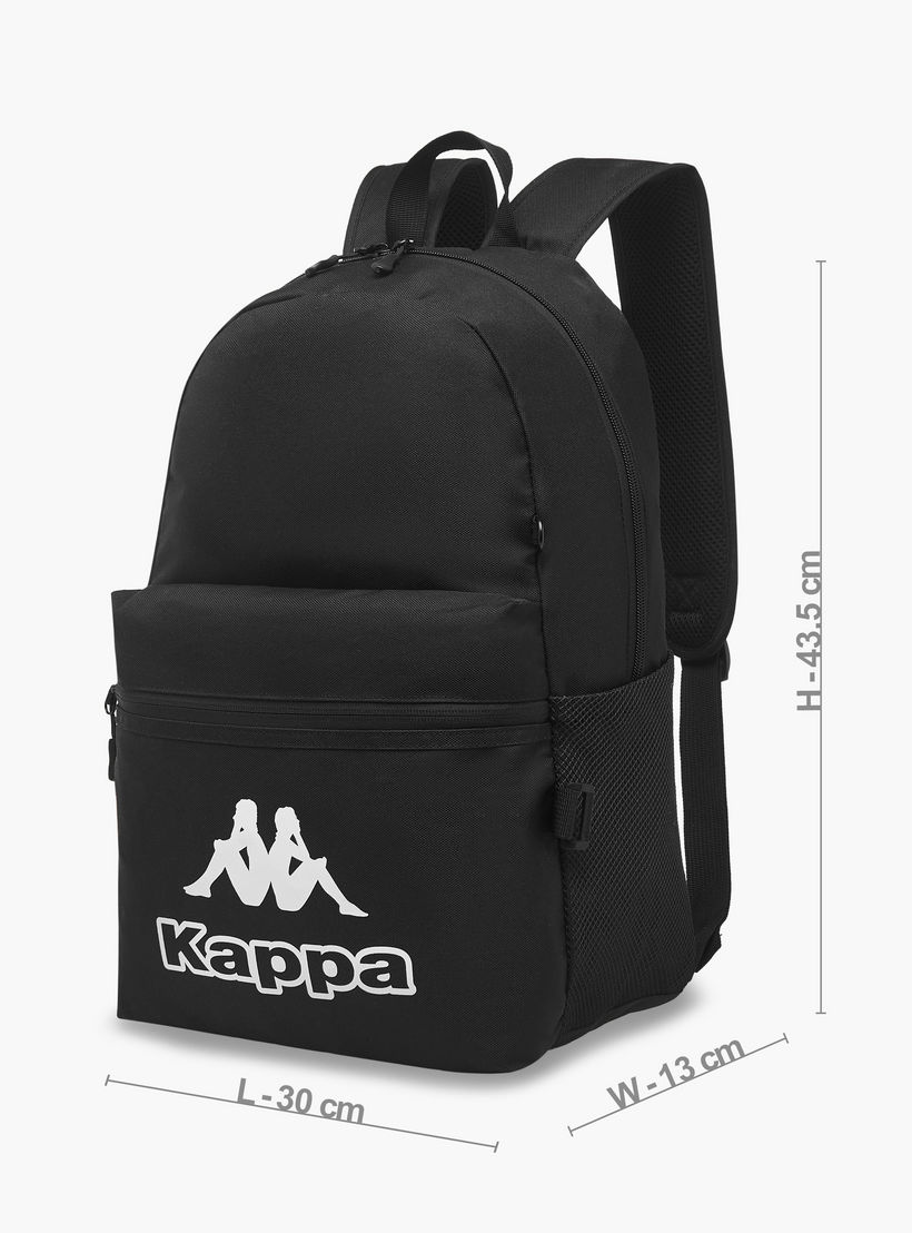 Kappa Logo Print Backpack with Lunch Bag and Pencil Case set-school-bagsandbackpacks-backpacks-image-5
