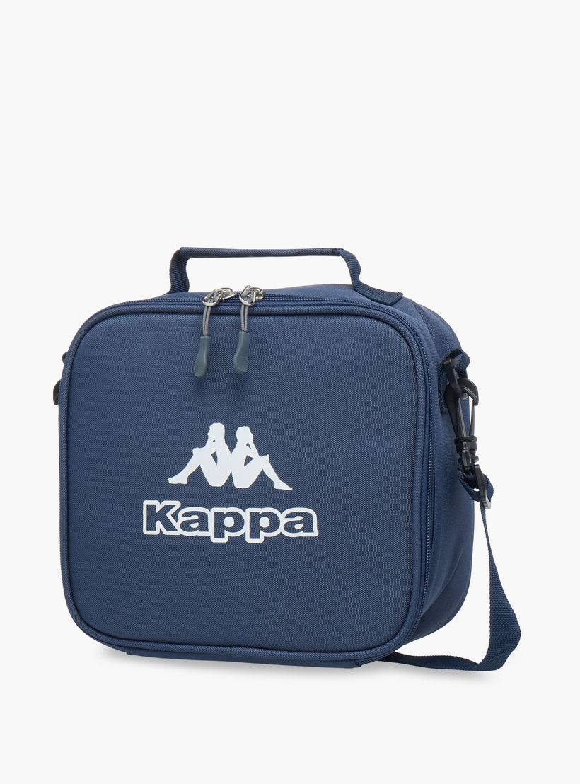 Kappa Logo Print Backpack with Lunch Bag and Pencil Case set-school-bagsandbackpacks-backpacks-image-15