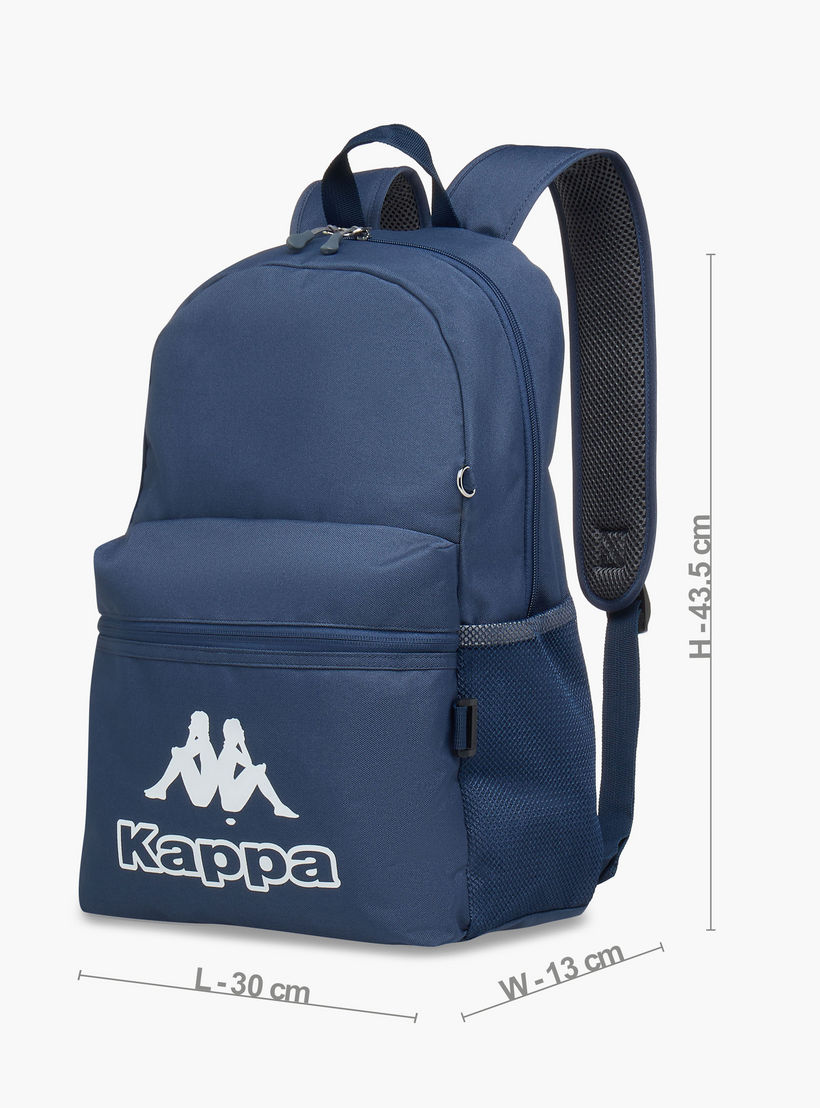 Kappa Logo Print Backpack with Lunch Bag and Pencil Case set-school-bagsandbackpacks-backpacks-image-5