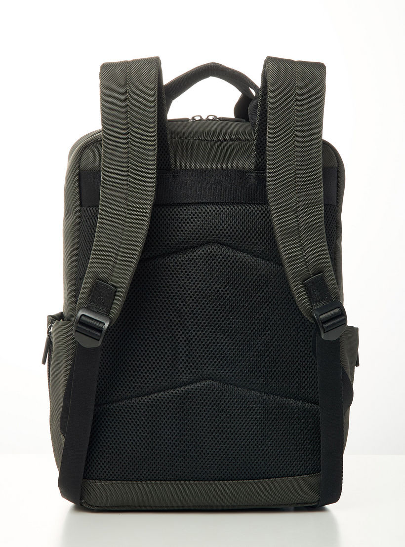 Lee Cooper Applique Backpack with Adjustable Strap and Zip Closure - 41x28x13 cm-school-bagsandbackpacks-backpacks-image-4