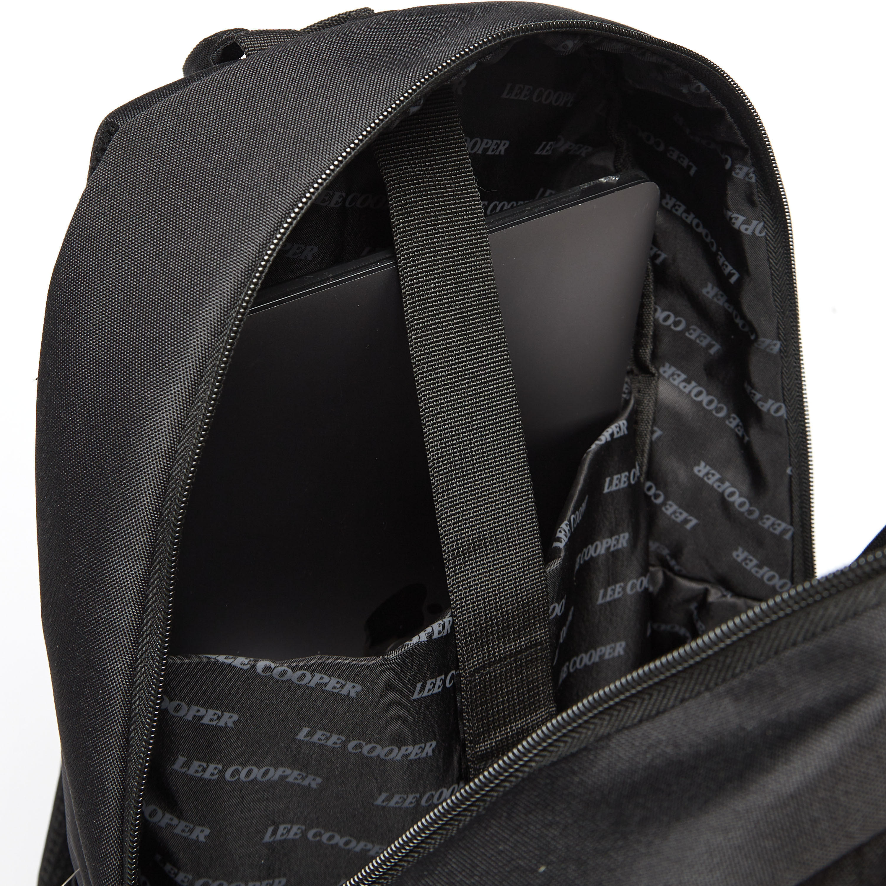 Lee Cooper Solid School Backpack with Adjustable Straps and Zip Closure - 32x15x47 cm-school-bagsandbackpacks-backpacks-image-12