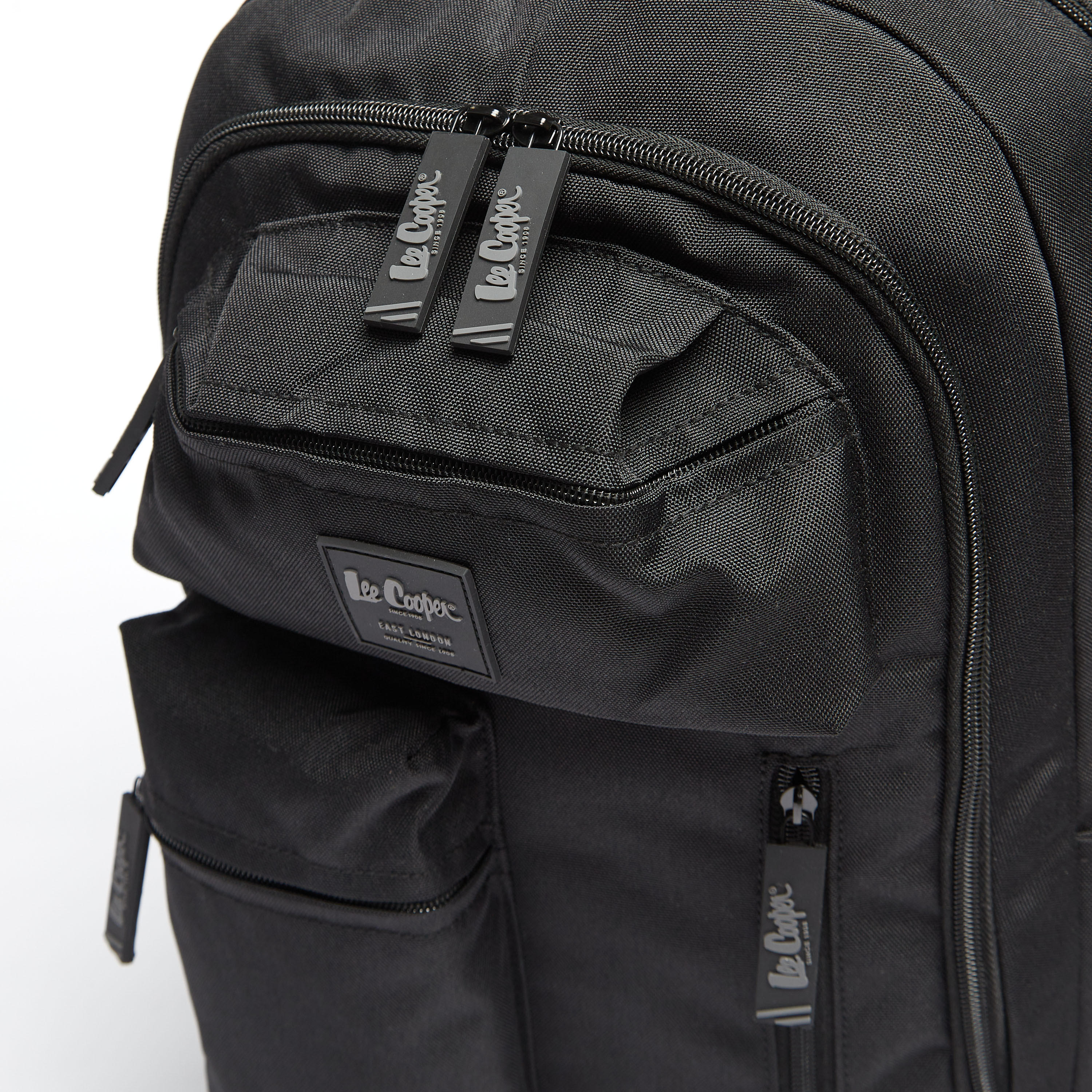 Lee Cooper Solid School Backpack with Adjustable Straps and Zip Closure - 32x15x47 cm-school-bagsandbackpacks-backpacks-image-9