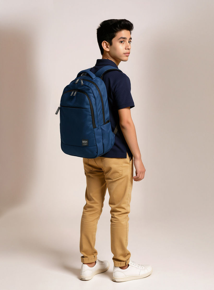 شنطة ظهر سادة بحمّالات كتف قابلة للتعديل من لي كوبر-school-bagsandbackpacks-backpacks-image-3