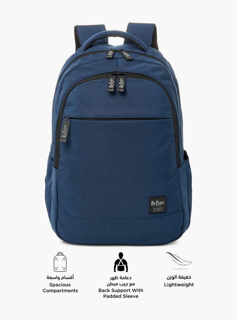 شنطة ظهر سادة بحمّالات كتف قابلة للتعديل من لي كوبر-school-bagsandbackpacks-backpacks-image-6