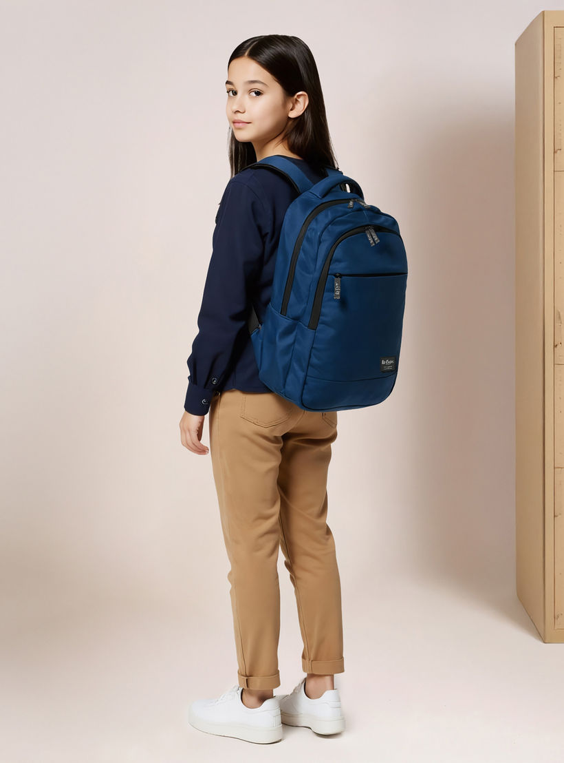 شنطة ظهر سادة بحمّالات كتف قابلة للتعديل من لي كوبر-school-bagsandbackpacks-backpacks-image-2