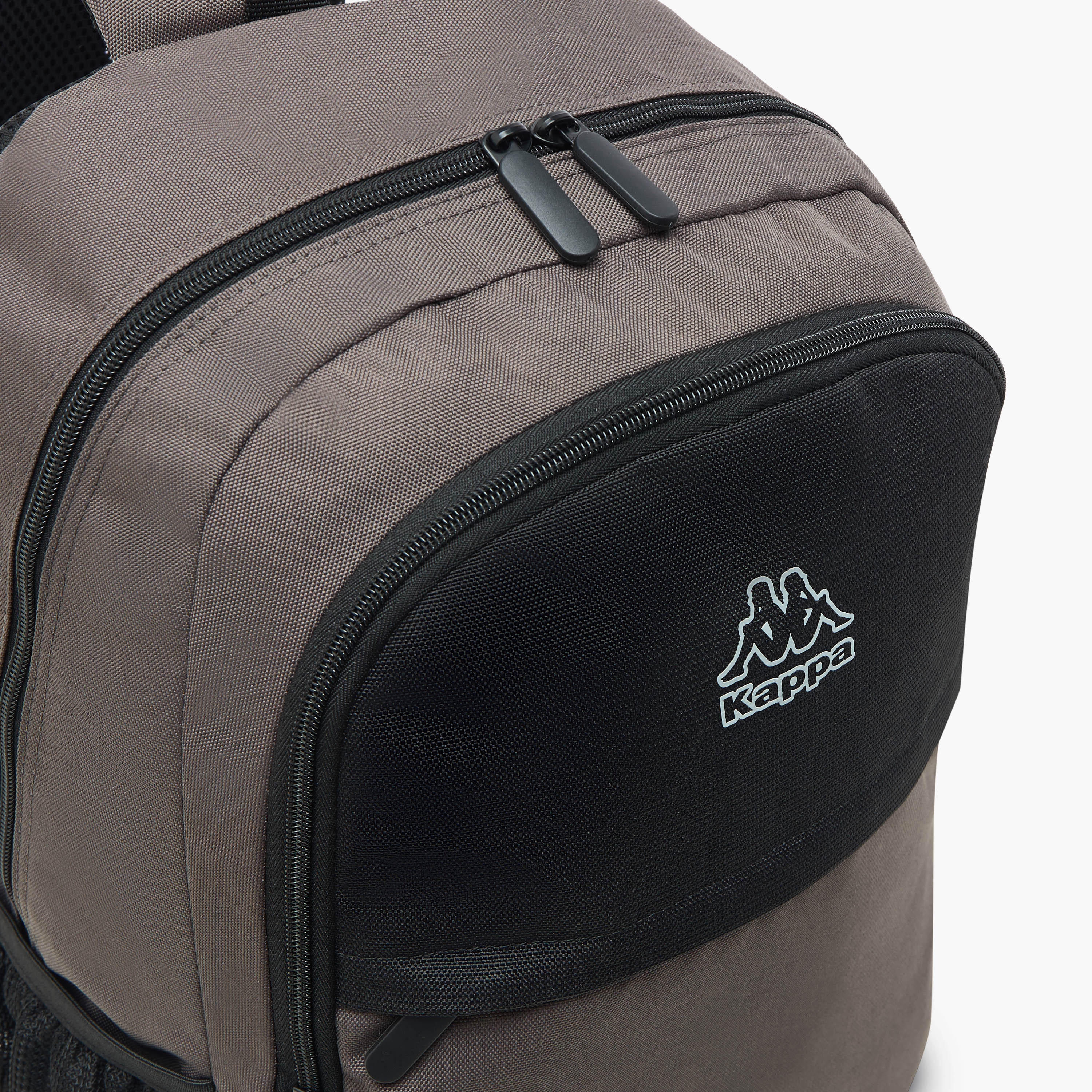 Kappa Colourblock Backpack with Adjustable Shoulder Straps - 45x31x14 cm-school-bagsandbackpacks-backpacks-image-3