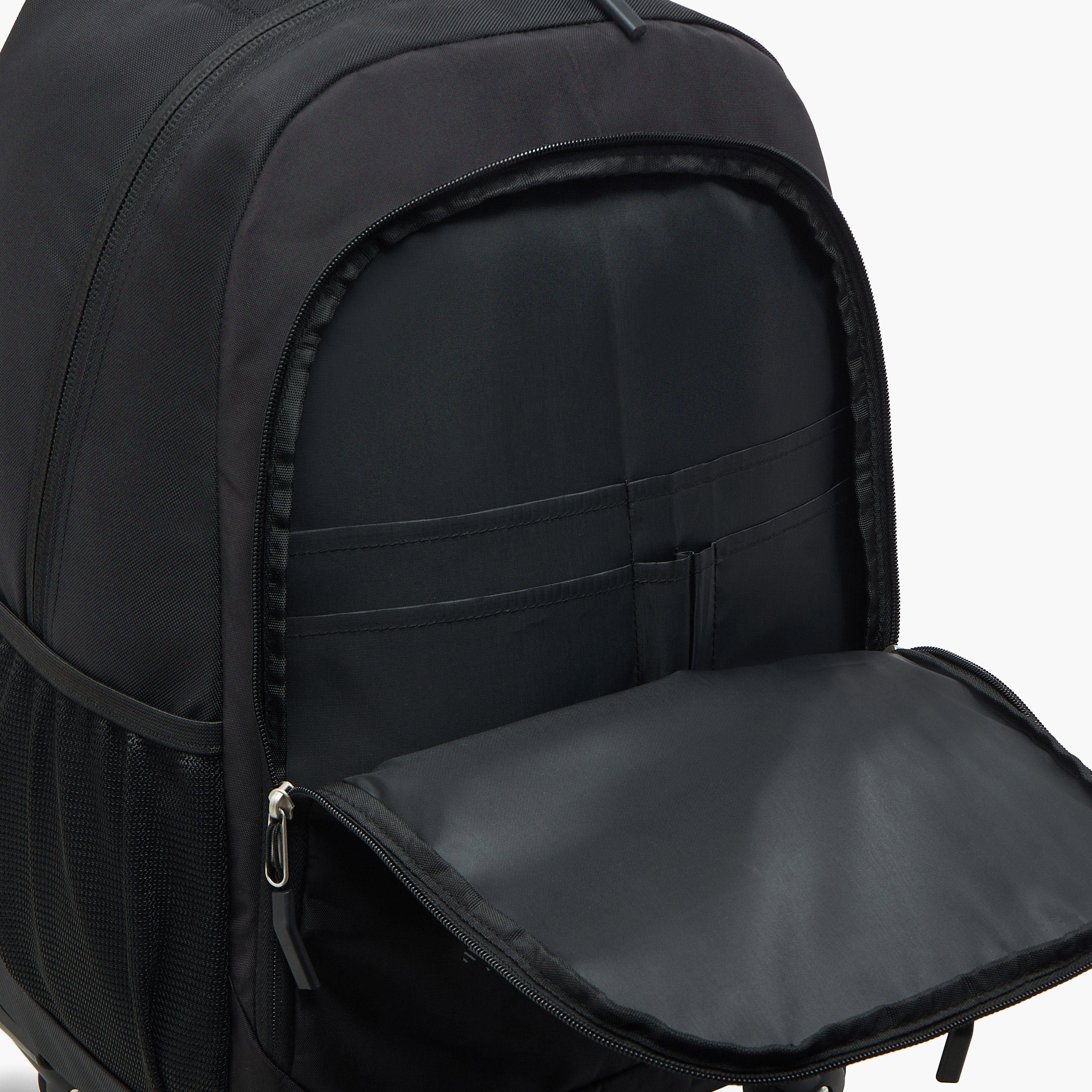 Kappa Logo Print Trolley School Backpack with Retractable Handle - 48x34x23 cm-school-bagsandbackpacks-trolleybags-image-16