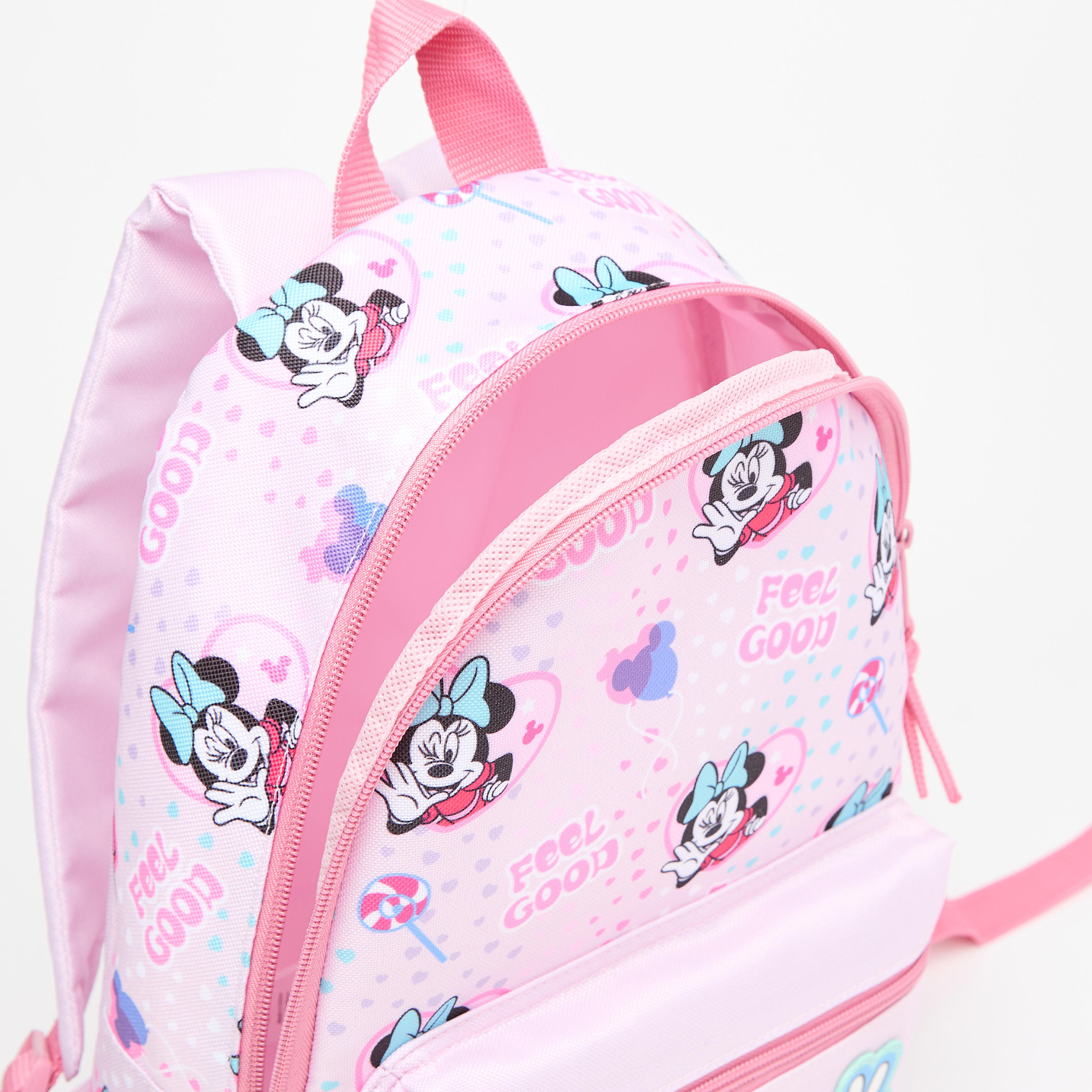 Disney All-Over Minnie Mouse Print Backpack with Adjustable Shoulder Straps - 36x25x10 cm-school-bagsandbackpacks-backpacks-image-4