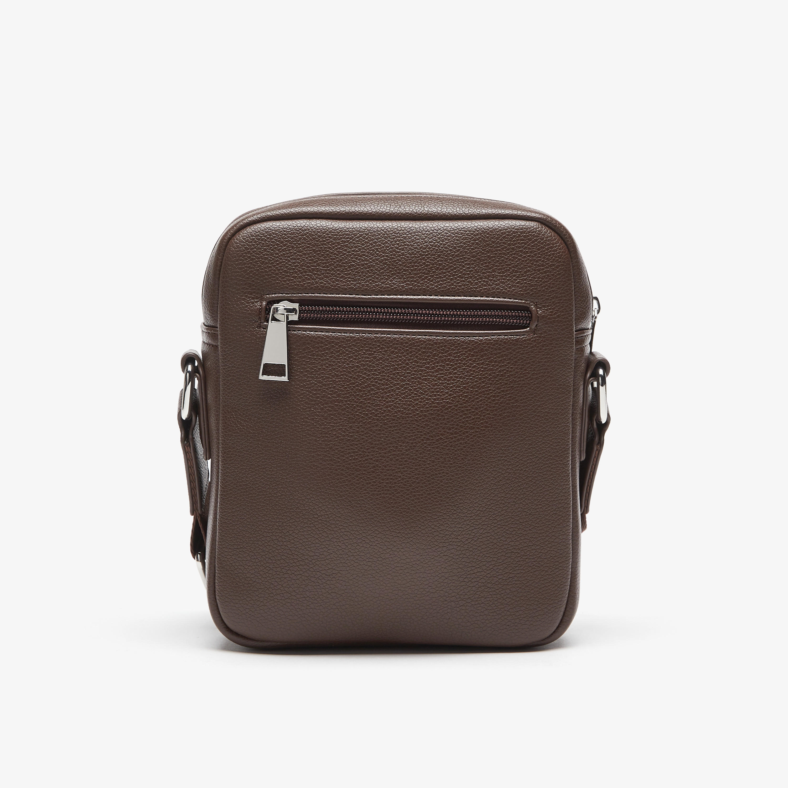 شنطة كروس بودي سادة بسحاب إغلاق وحزام قابل للتعديل من دوتشيني-travel-accessories-image-5