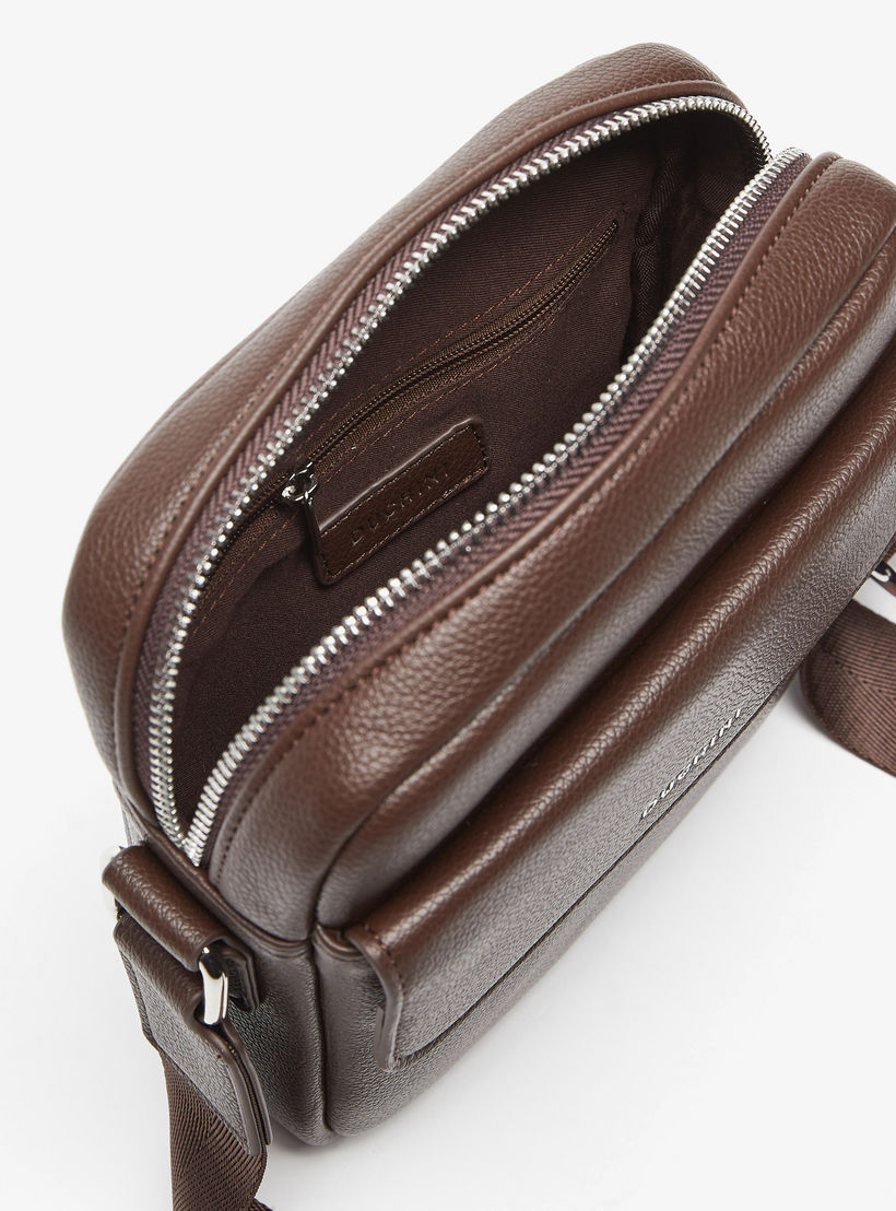 شنطة كروس بودي سادة بسحاب إغلاق وحزام قابل للتعديل من دوتشيني-travel-accessories-image-6