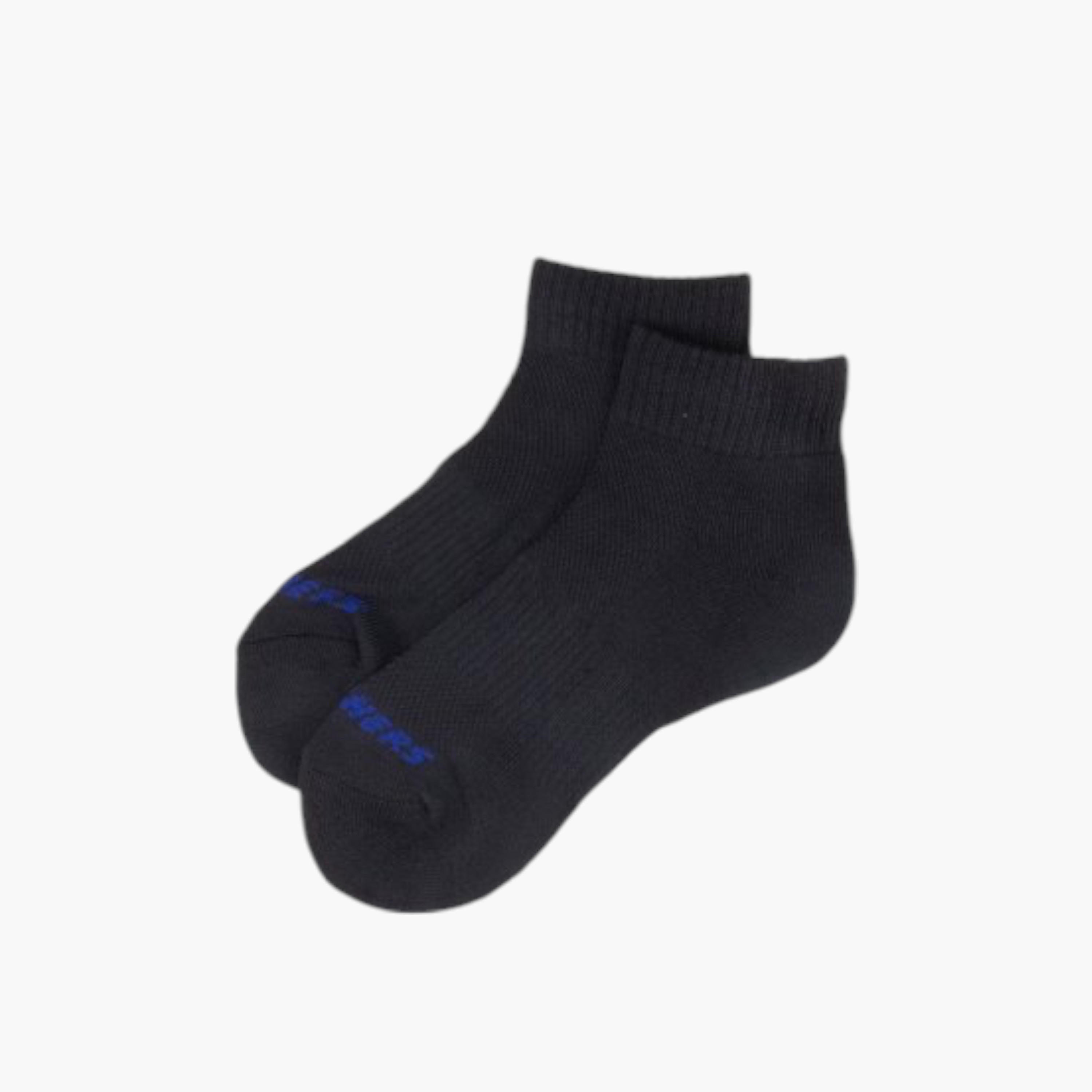 Skechers Ribbed Half Terry Ankle Length Socks-girls-accessories-socks-image-1