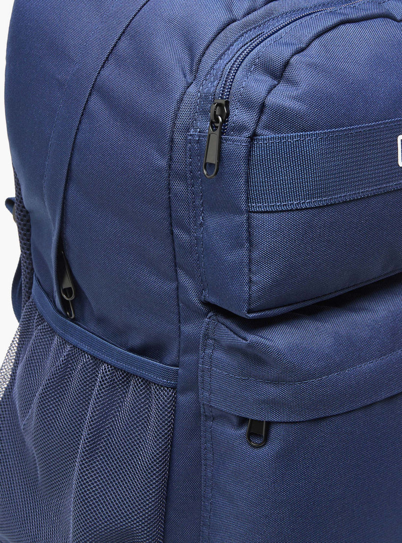 Kappa Solid Backpack with Adjustable Straps and Zip Closure-women-bagsandwallets-backpacks-image-4