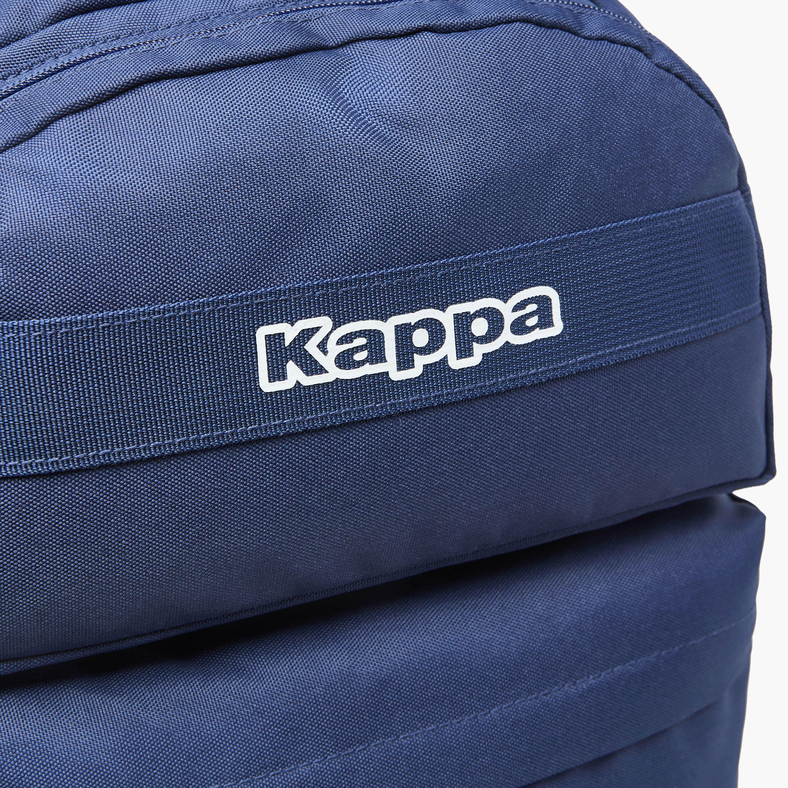 Kappa Solid Backpack with Adjustable Straps and Zip Closure-women-bagsandwallets-backpacks-image-5