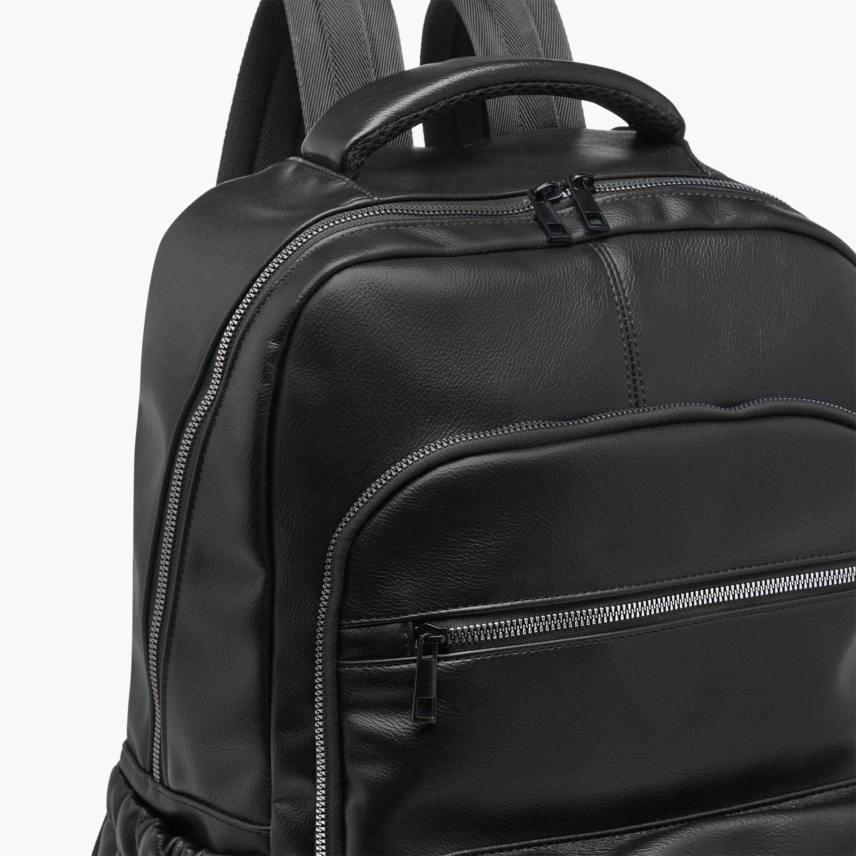 شنطة ظهر سادة بحمالات قابلة للتعديل وسحاب إغلاق من لي كوبر-travel-luggagesandbags-backpacks-image-4