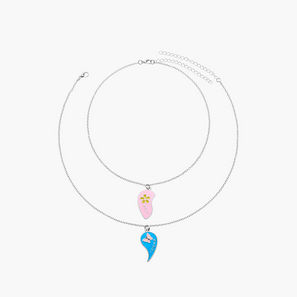 عقد بدلاية زهرية وقفل إغلاق للأصدقاء المقربين من فلورا بيلا - طقم من قطعتين-girls-accessories-jewellery-image-1