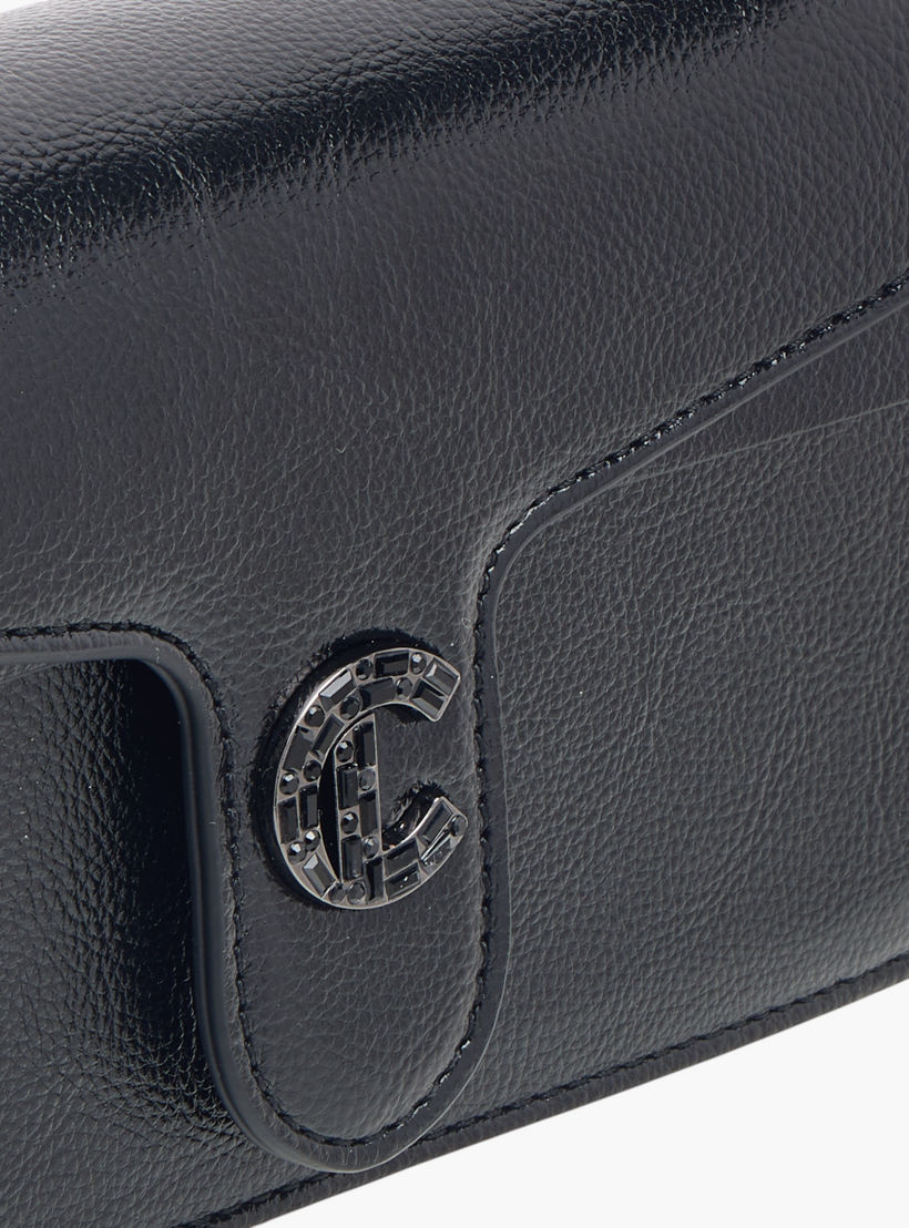Le Confort Textured Crossbody Bag with Button Closure-women-bagsandwallets-handbags-image-4