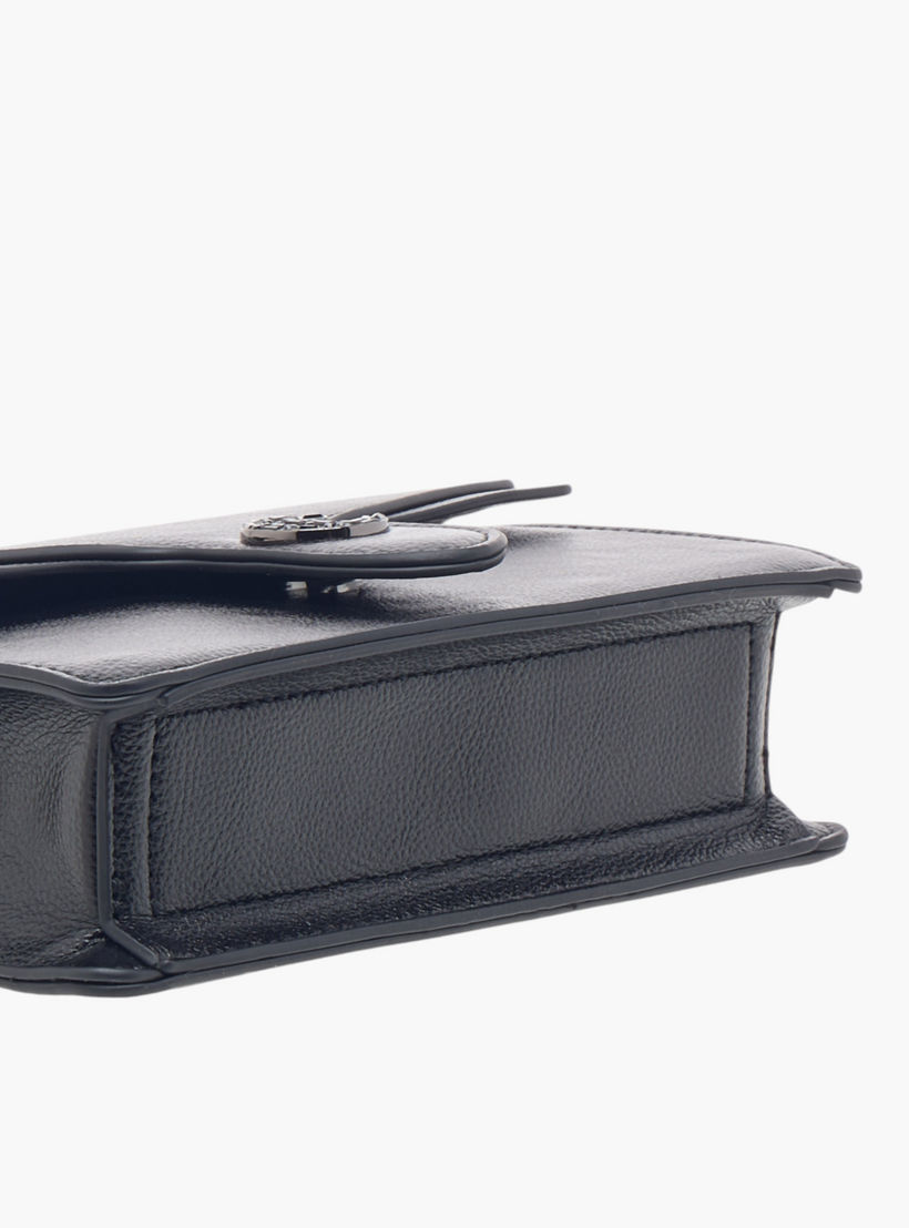 Le Confort Textured Crossbody Bag with Button Closure-women-bagsandwallets-handbags-image-5