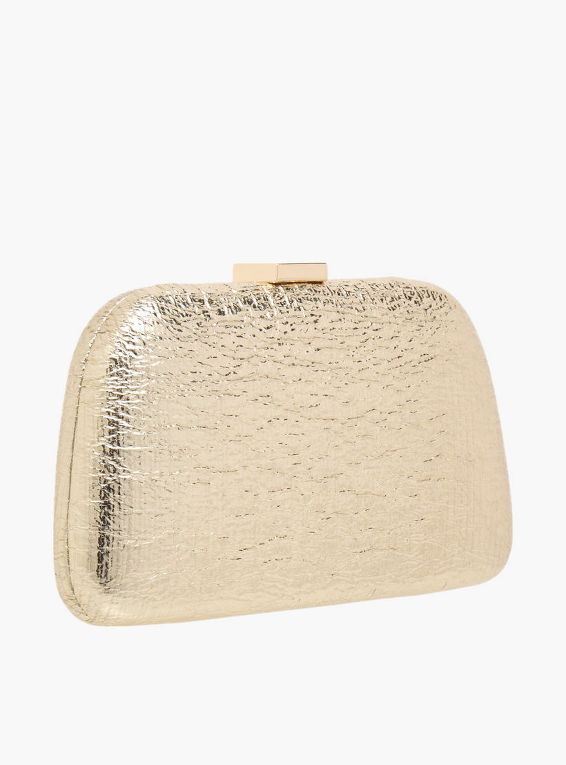 Celeste Textured Crossbody Bag with Chain Strap and Flap Closure-women-bagsandwallets-handbags-image-3