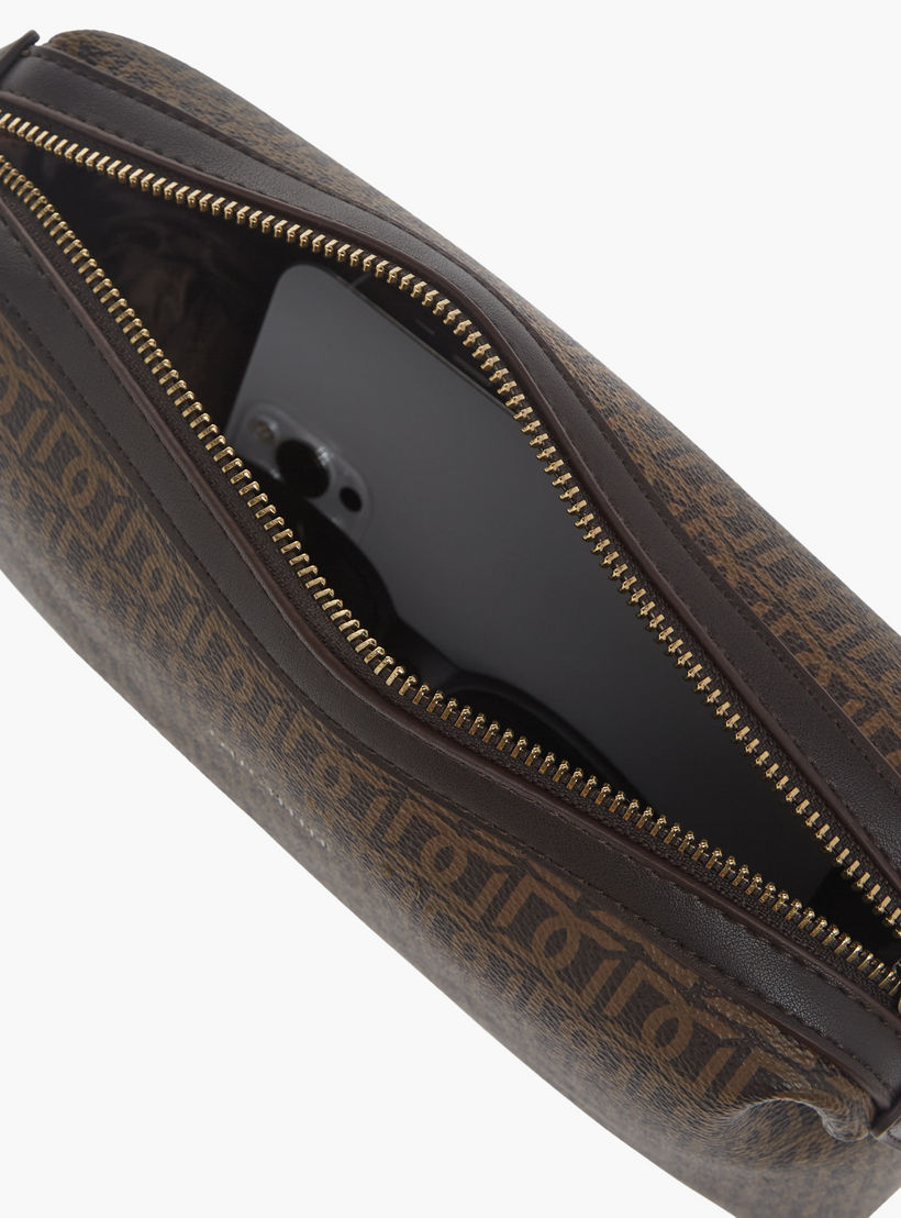 Duchini Monogram Print Pouch with Zip Closure and Side Release Buckle Detail-men-beltsandwallets-wallets-image-6