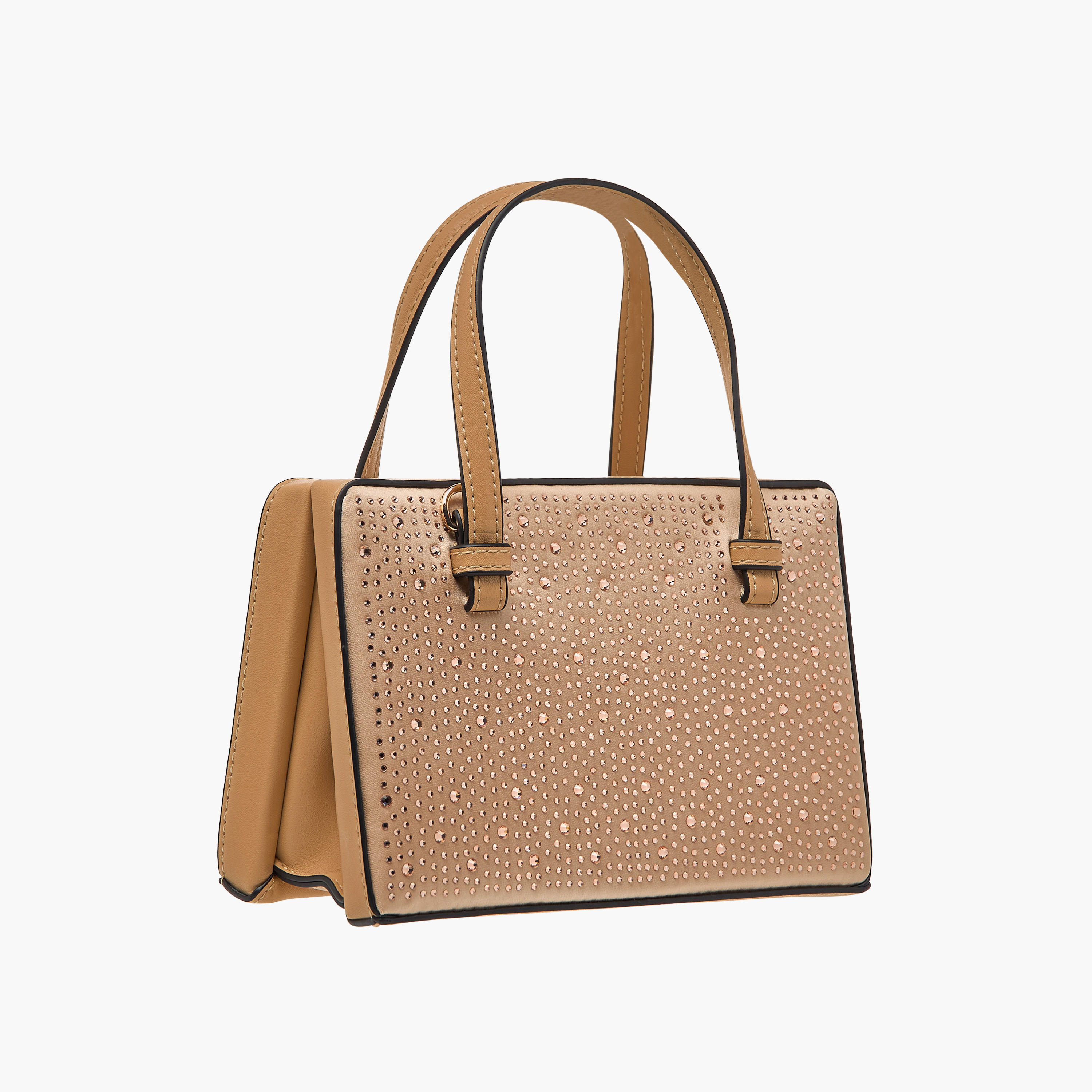 Celeste Embellished Tote Bag with Adjustable Strap and Magnetic Closure-women-bagsandwallets-handbags-image-3