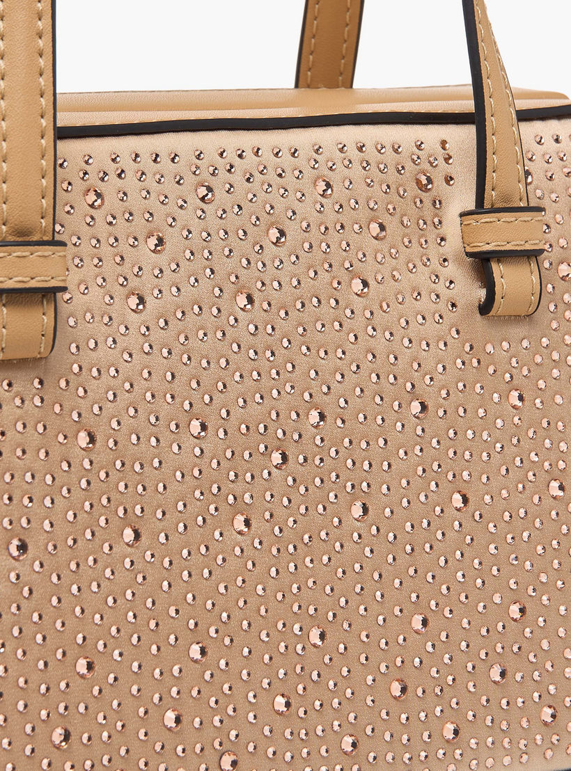 Celeste Embellished Tote Bag with Adjustable Strap and Magnetic Closure-women-bagsandwallets-handbags-image-4