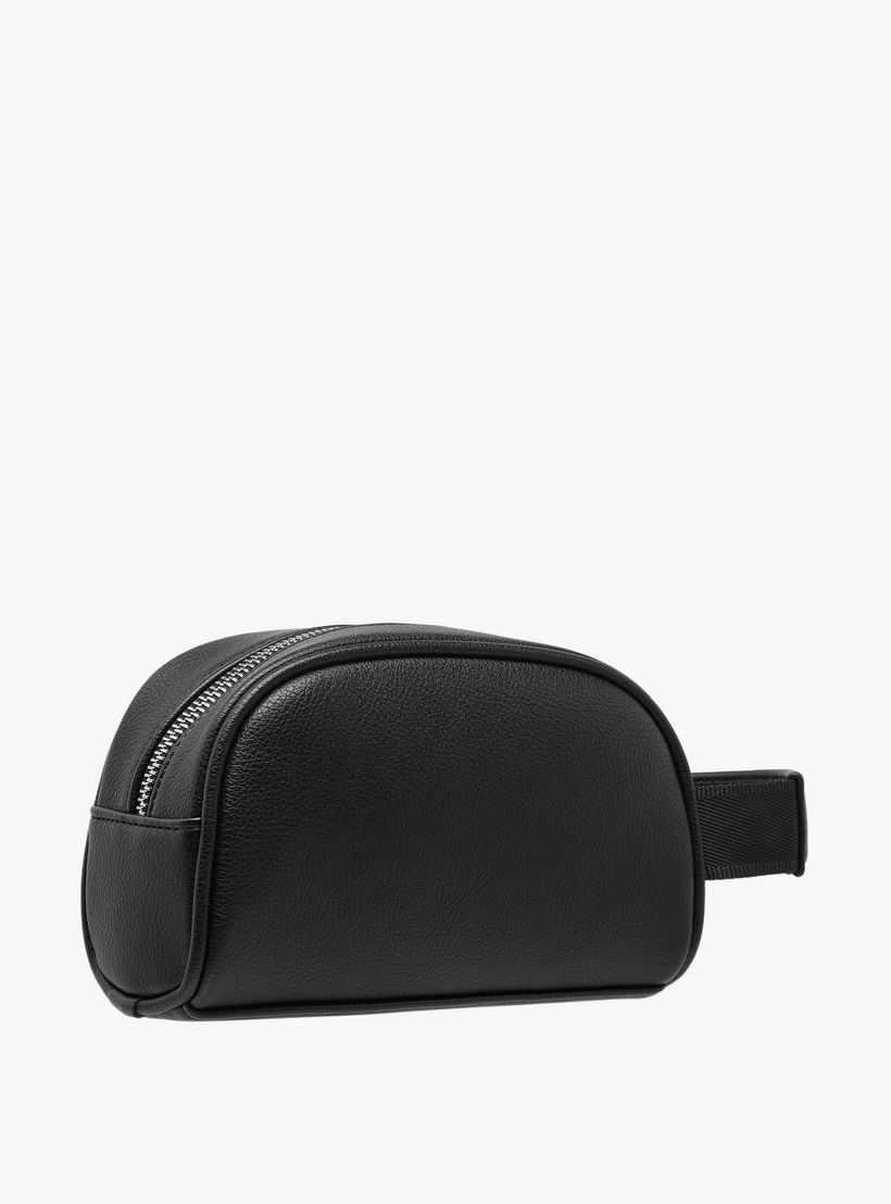 شنطة صغيرة بارزة الملمس بسحاب إغلاق وحزام معصم من دوتشيني-travel-accessories-image-3