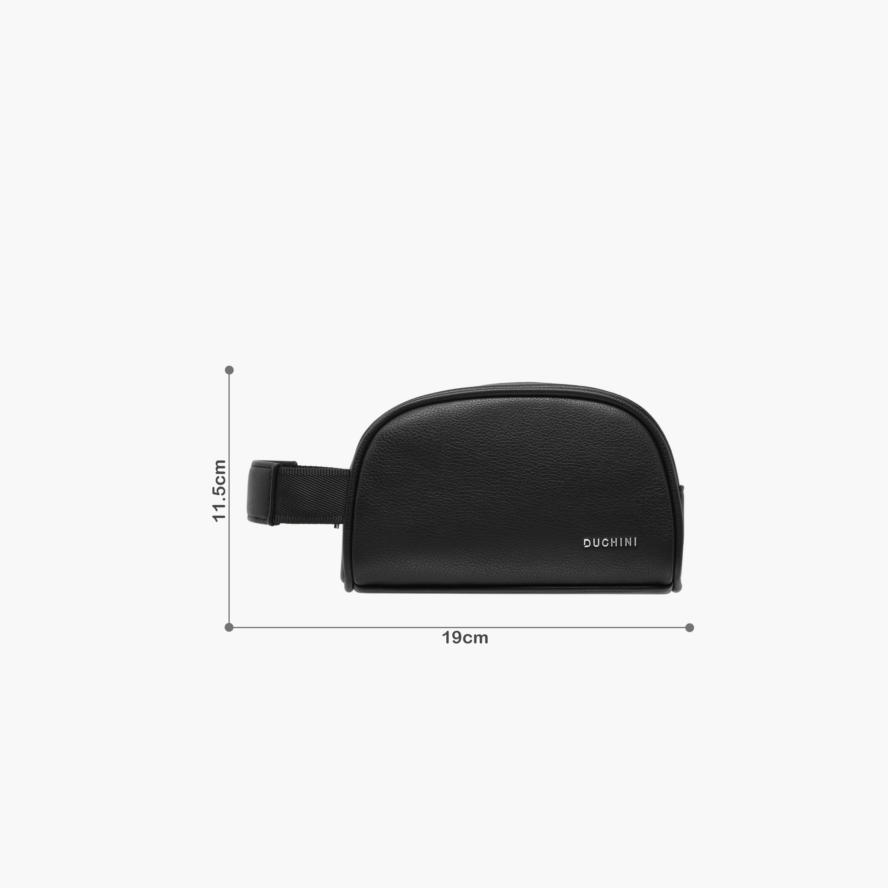شنطة صغيرة بارزة الملمس بسحاب إغلاق وحزام معصم من دوتشيني-travel-accessories-image-2