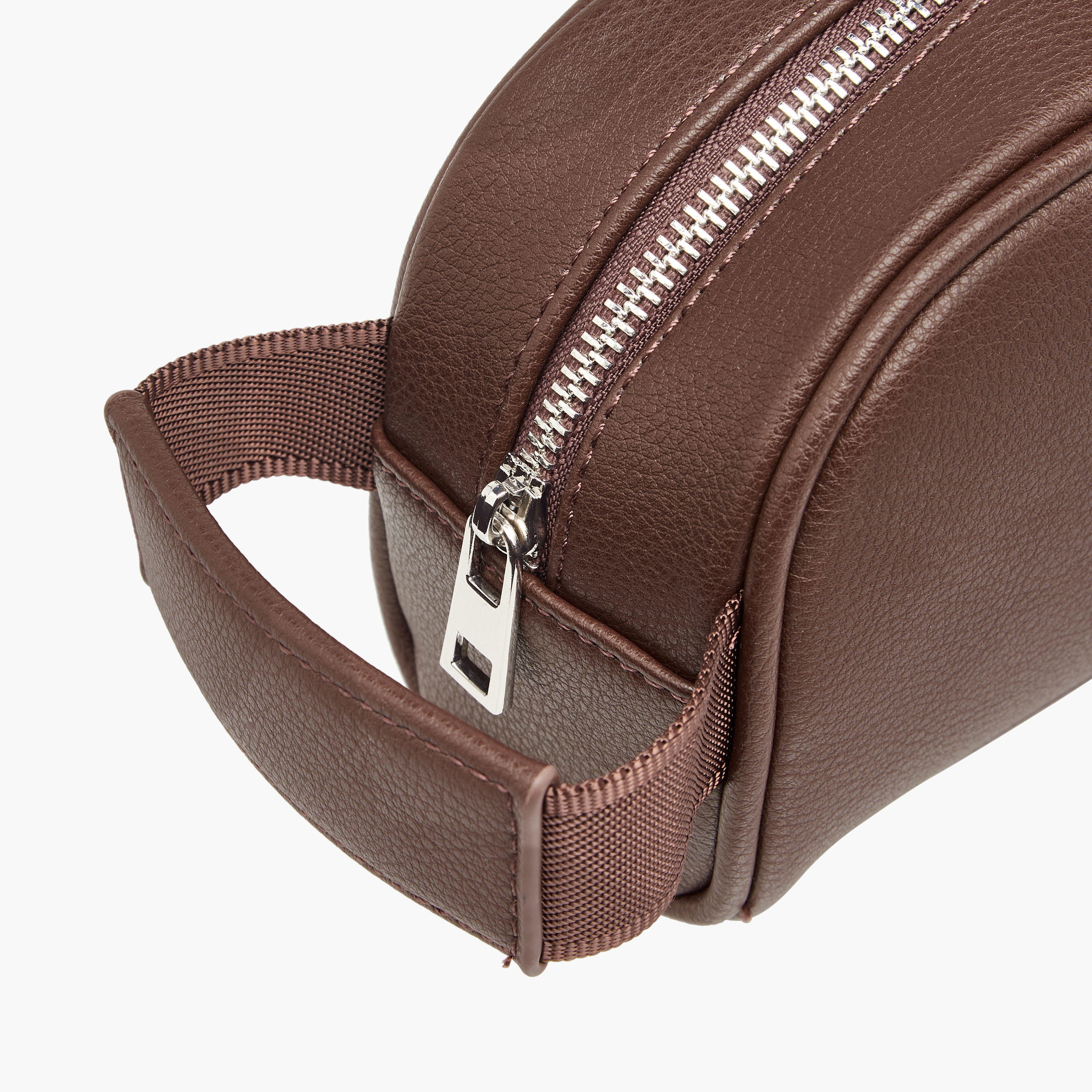 شنطة صغيرة بارزة الملمس بسحاب إغلاق وحزام معصم من دوتشيني-travel-accessories-image-4