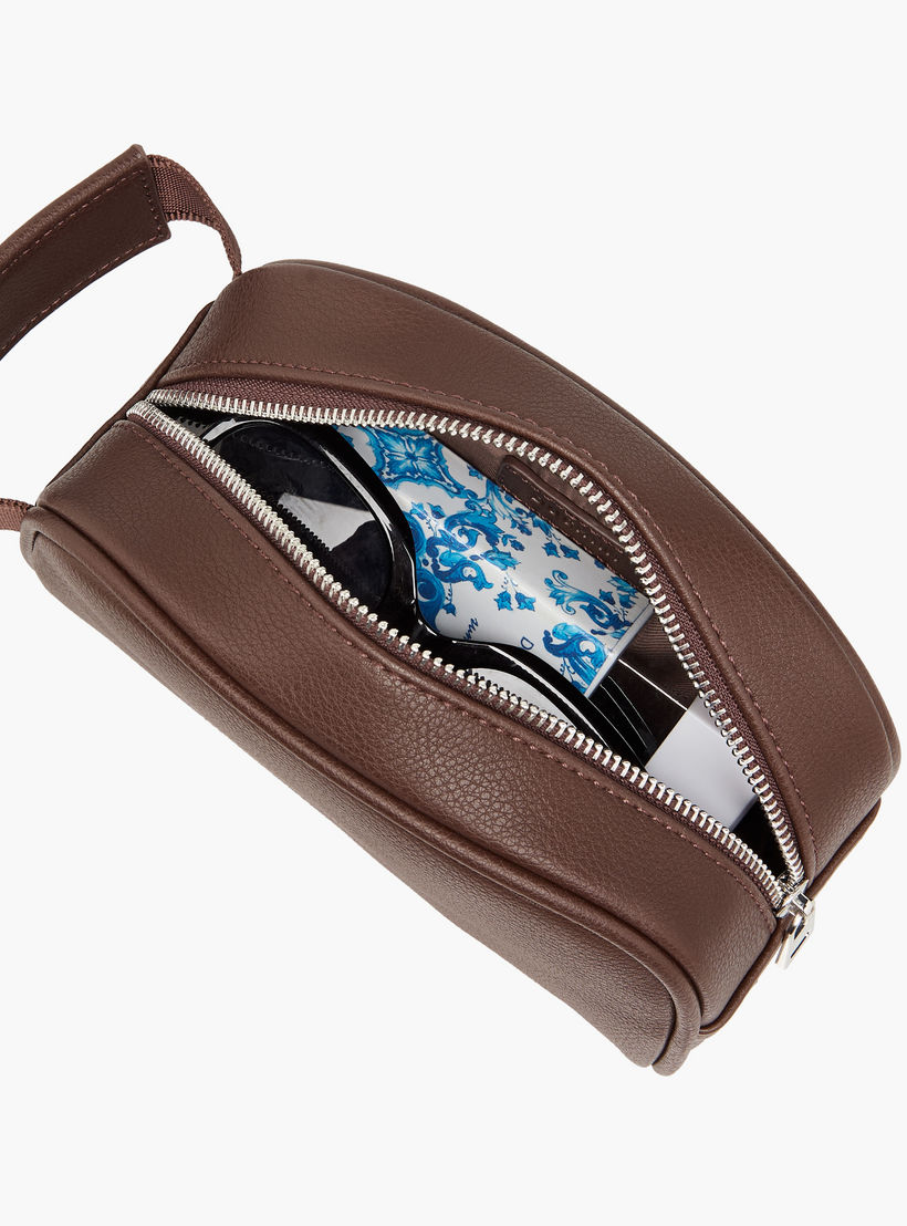 شنطة صغيرة بارزة الملمس بسحاب إغلاق وحزام معصم من دوتشيني-travel-accessories-image-7