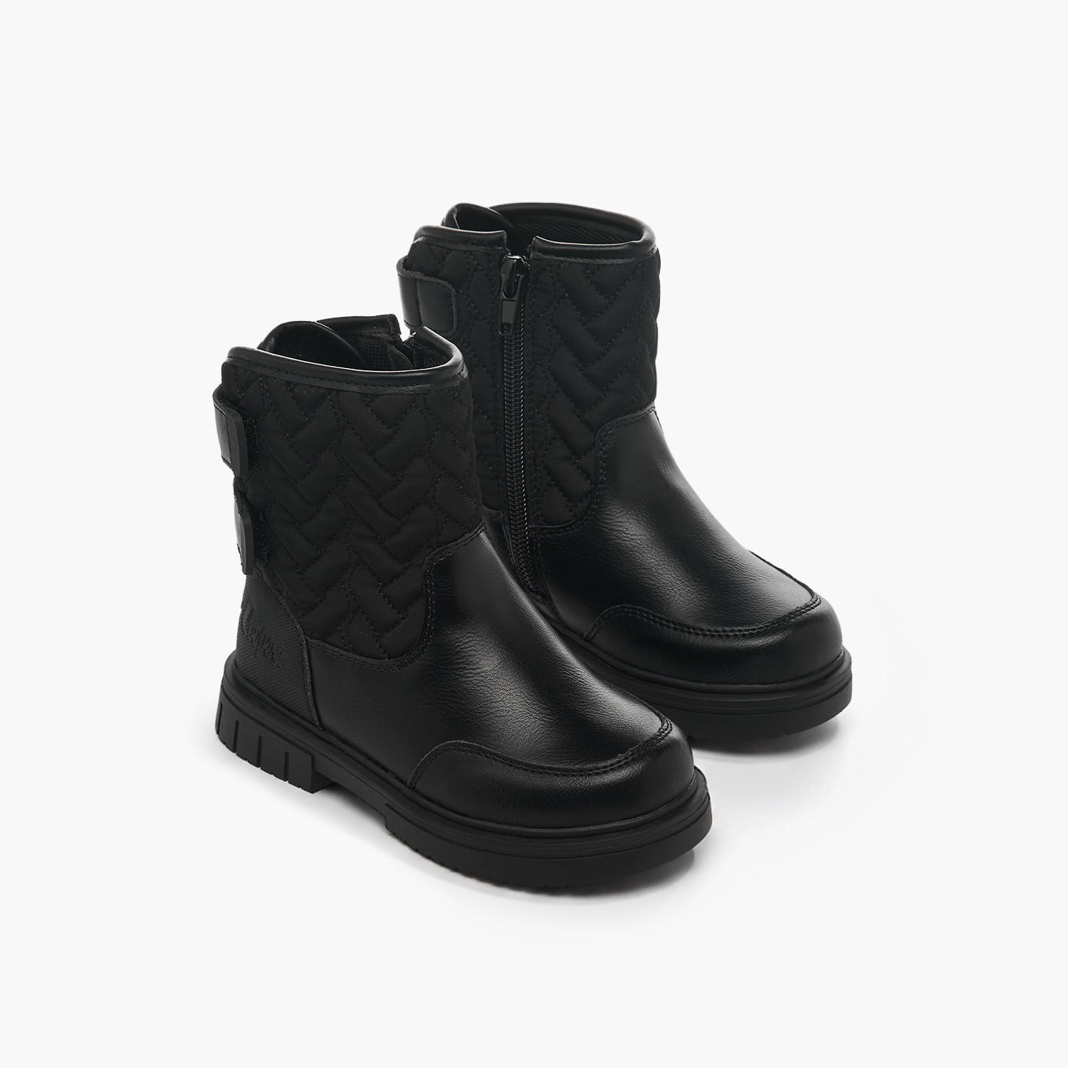 بوت مبطن طول الكاحل للبنات من لي كوبر-girls-shoes-boots-image-1