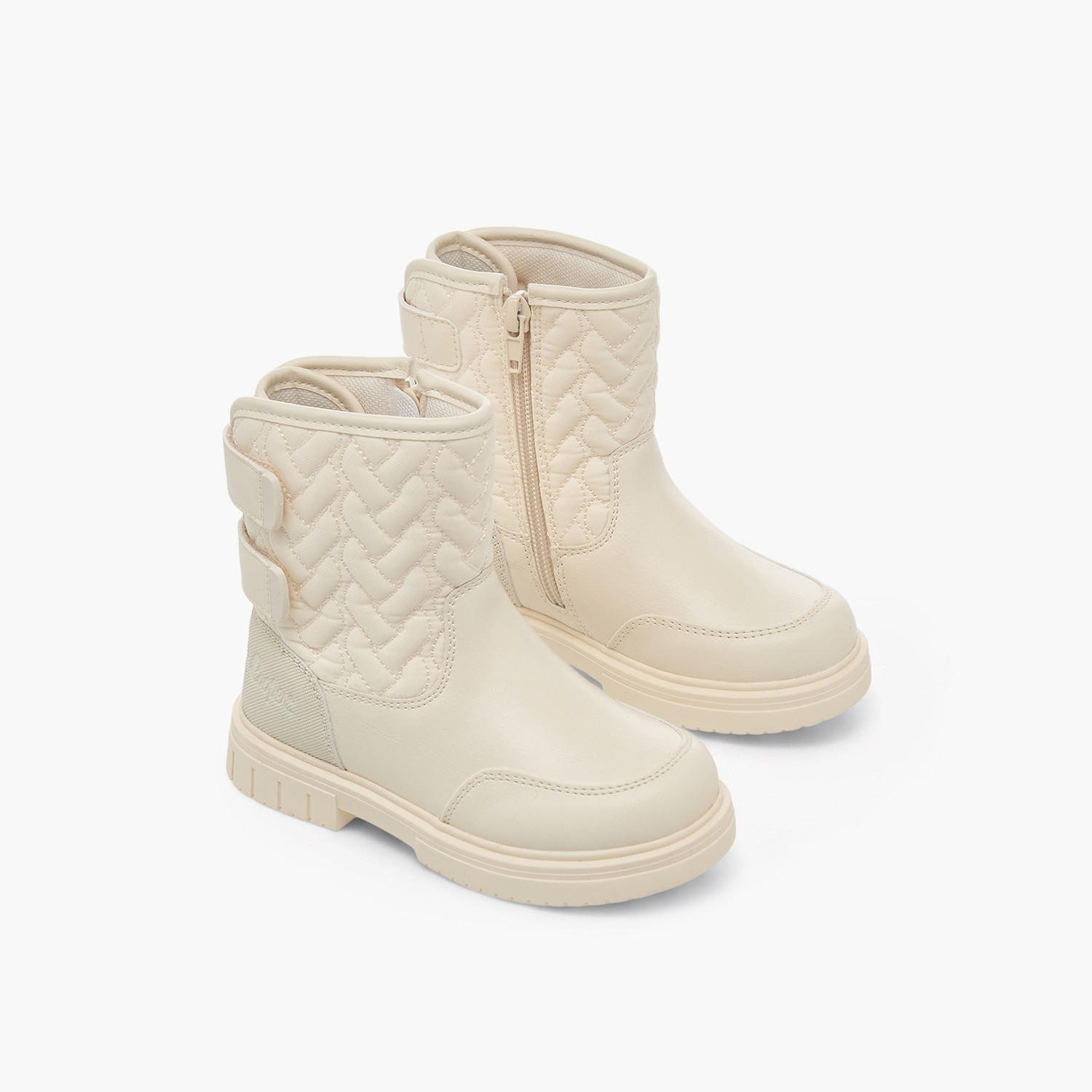 بوت مبطن طول الكاحل للبنات من لي كوبر-girls-shoes-boots-image-1