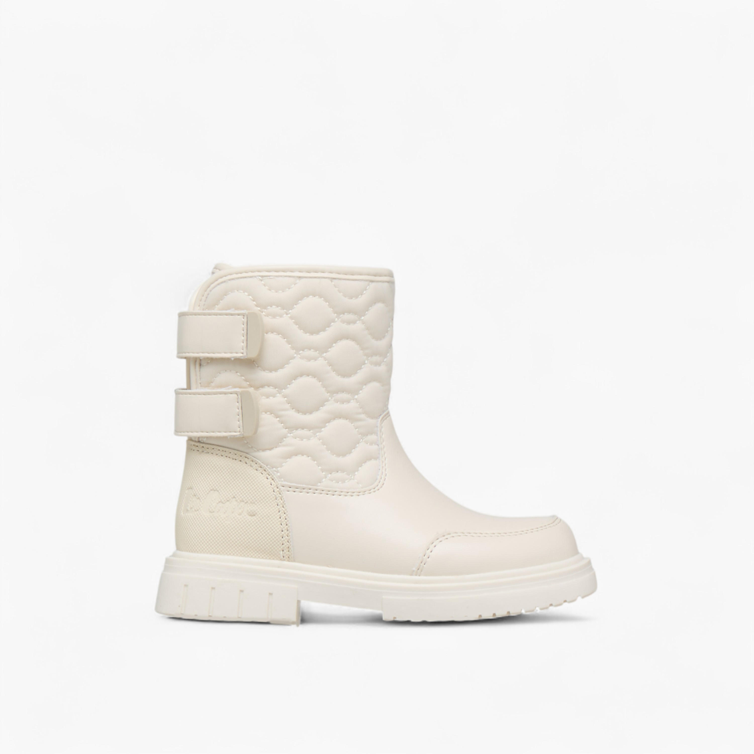 Lee Cooper Girls' Quilted Ankle Boots with Hook and Loop Closure-girls-shoes-boots-image-3