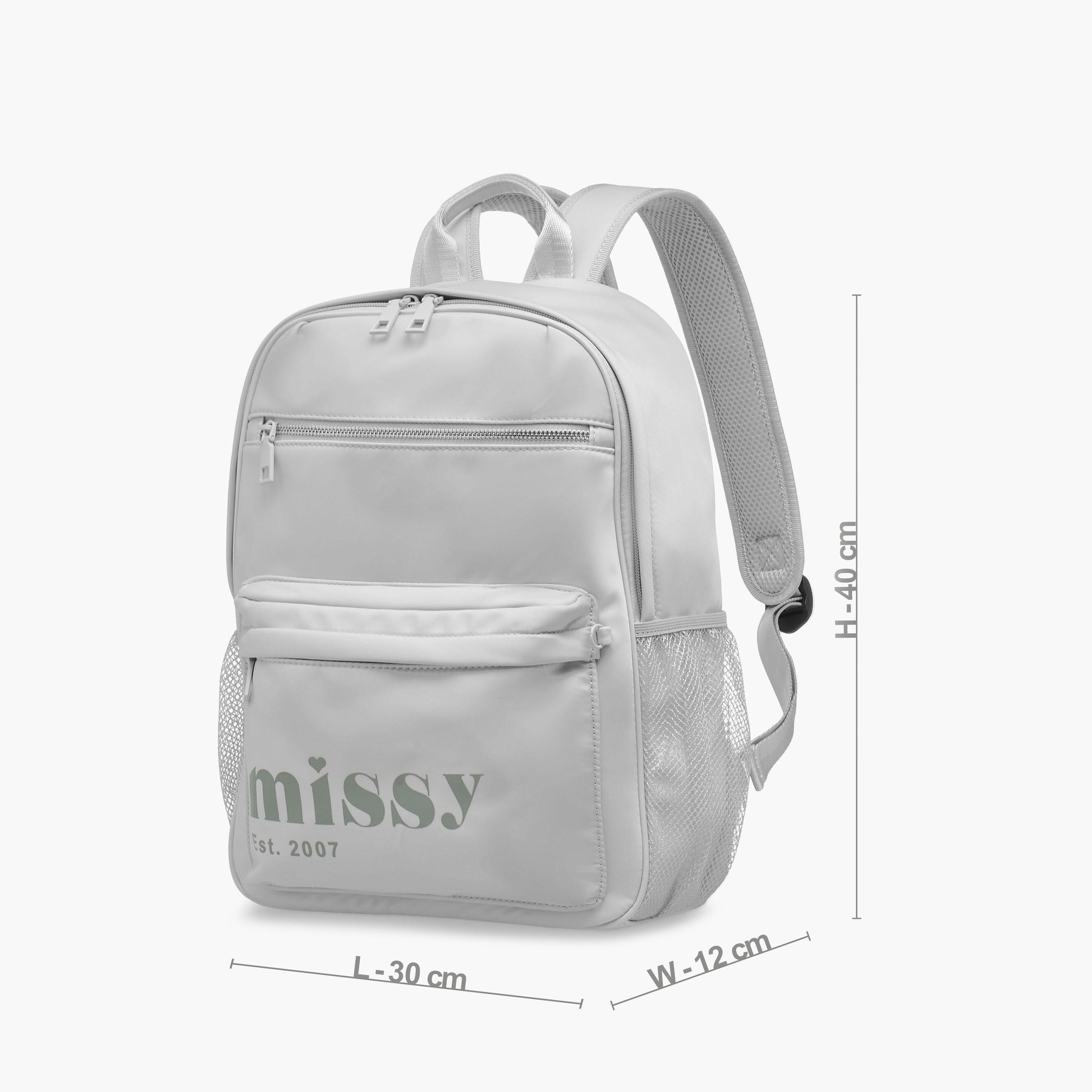 Missy Logo Print 2-Piece School Backpack Set for Girls with Pencil Pouch - 30x12x40 cm-school-bagsandbackpacks-backpacks-image-3