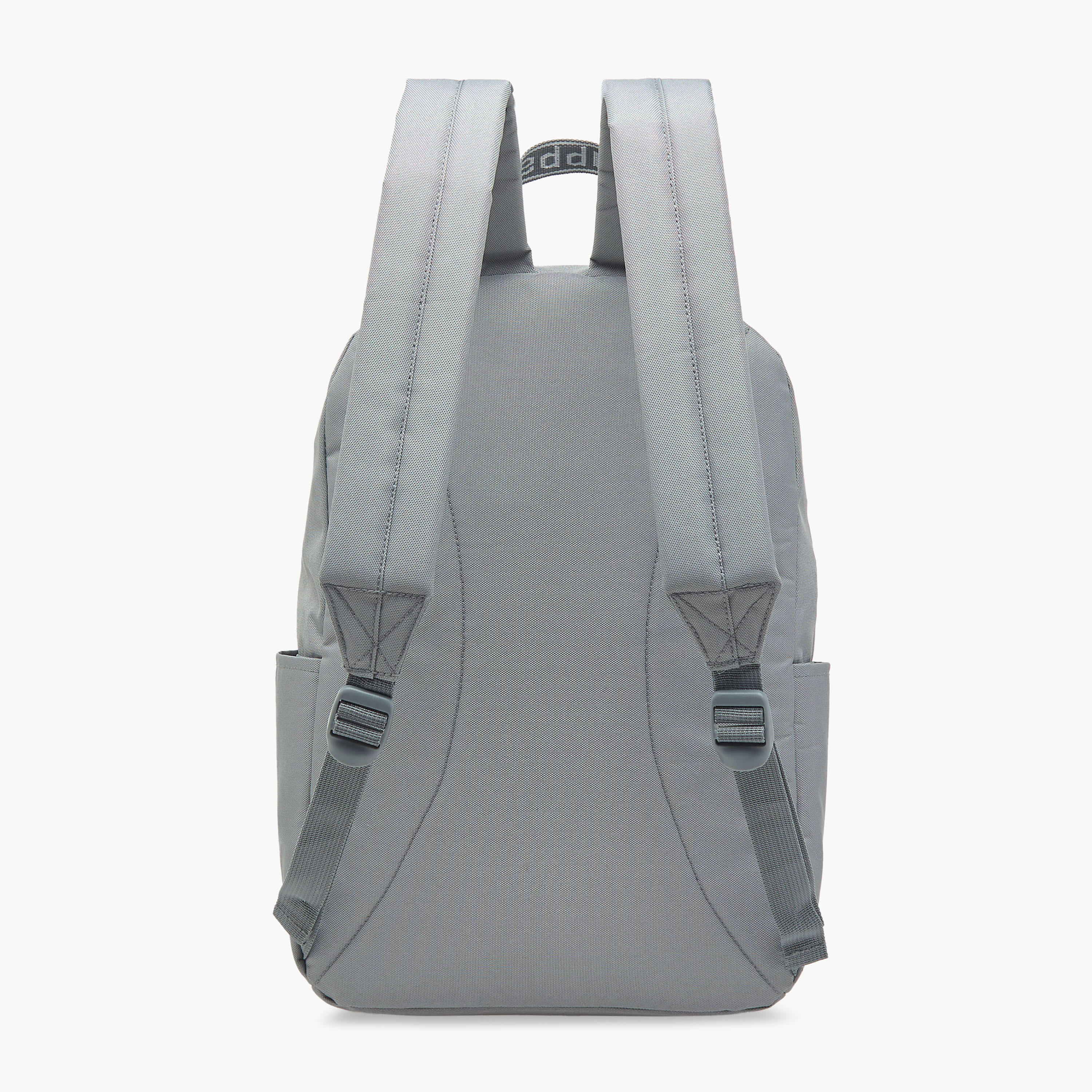 Kappa Logo Print School Backpack with Zip Closure and Adjustable Strap - 29x15x42 cm-school-bagsandbackpacks-backpacks-image-7