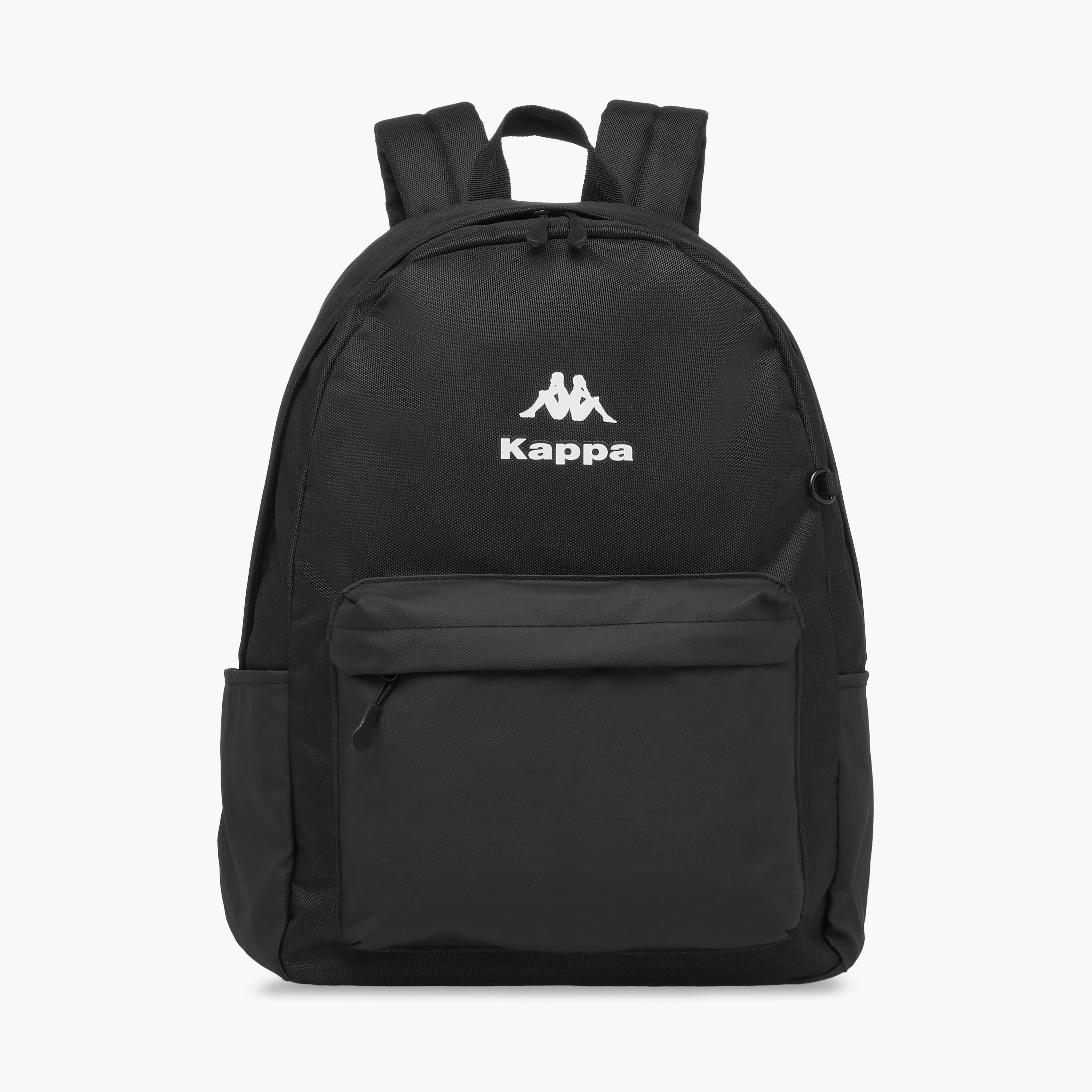 Kappa Logo Print School Backpack with Pencil Pouch set-school-bagsandbackpacks-backpacks-image-4