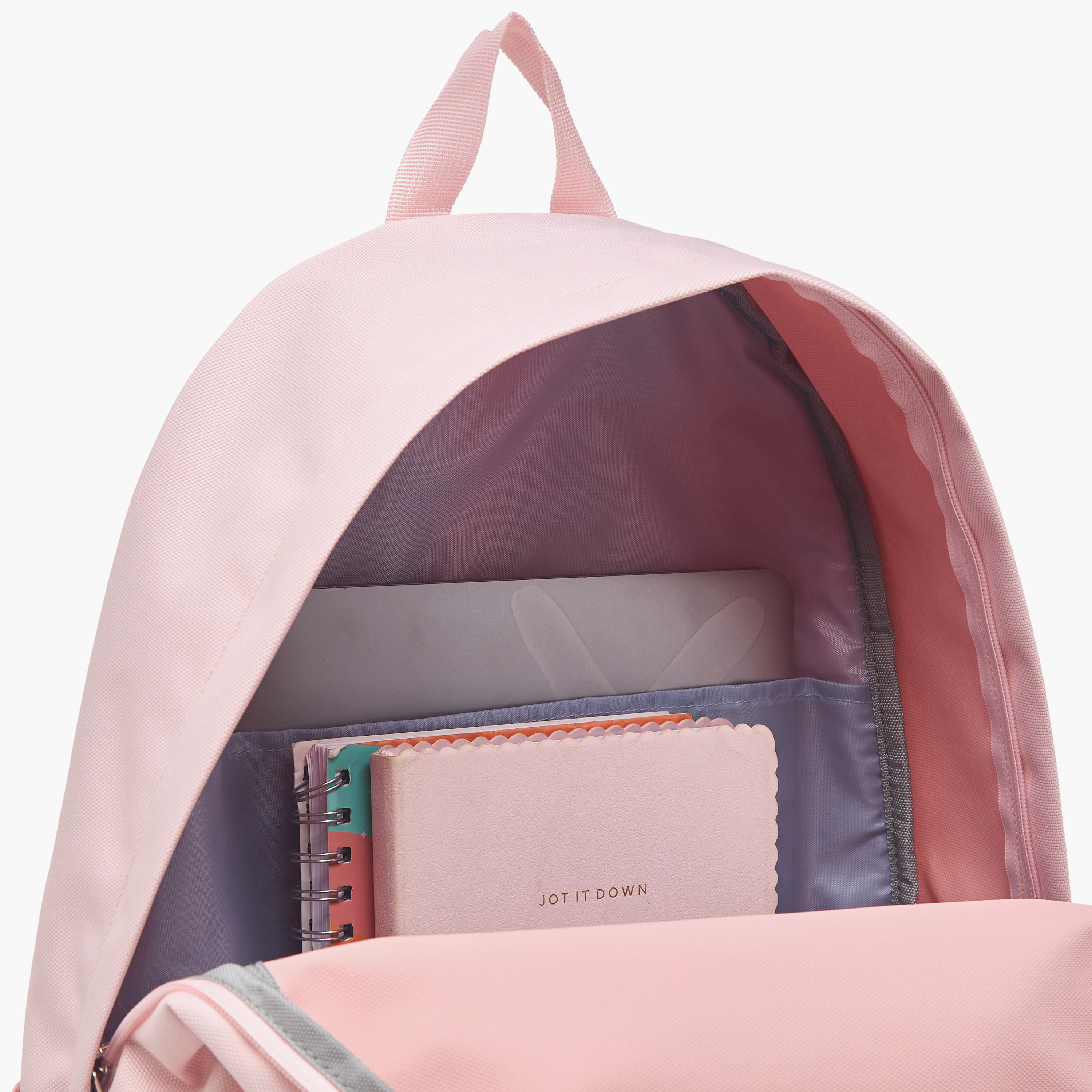 Kappa Logo Print School Backpack with Pencil Pouch set-school-bagsandbackpacks-backpacks-image-11