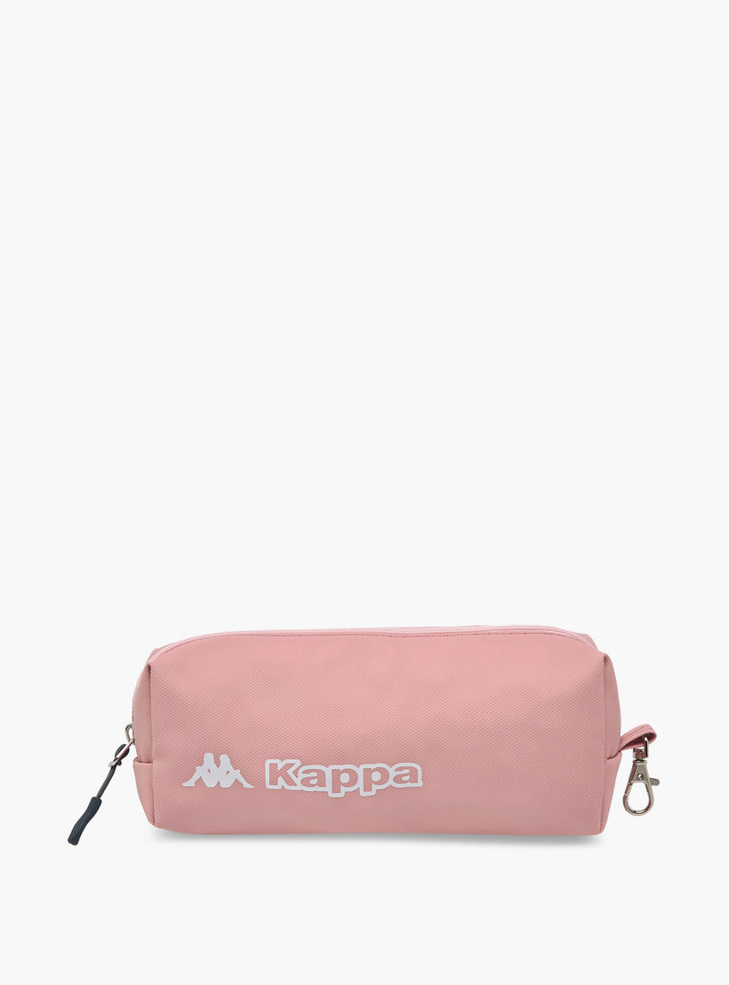 Kappa Logo Print School Backpack with Pencil Pouch set-school-bagsandbackpacks-backpacks-image-12