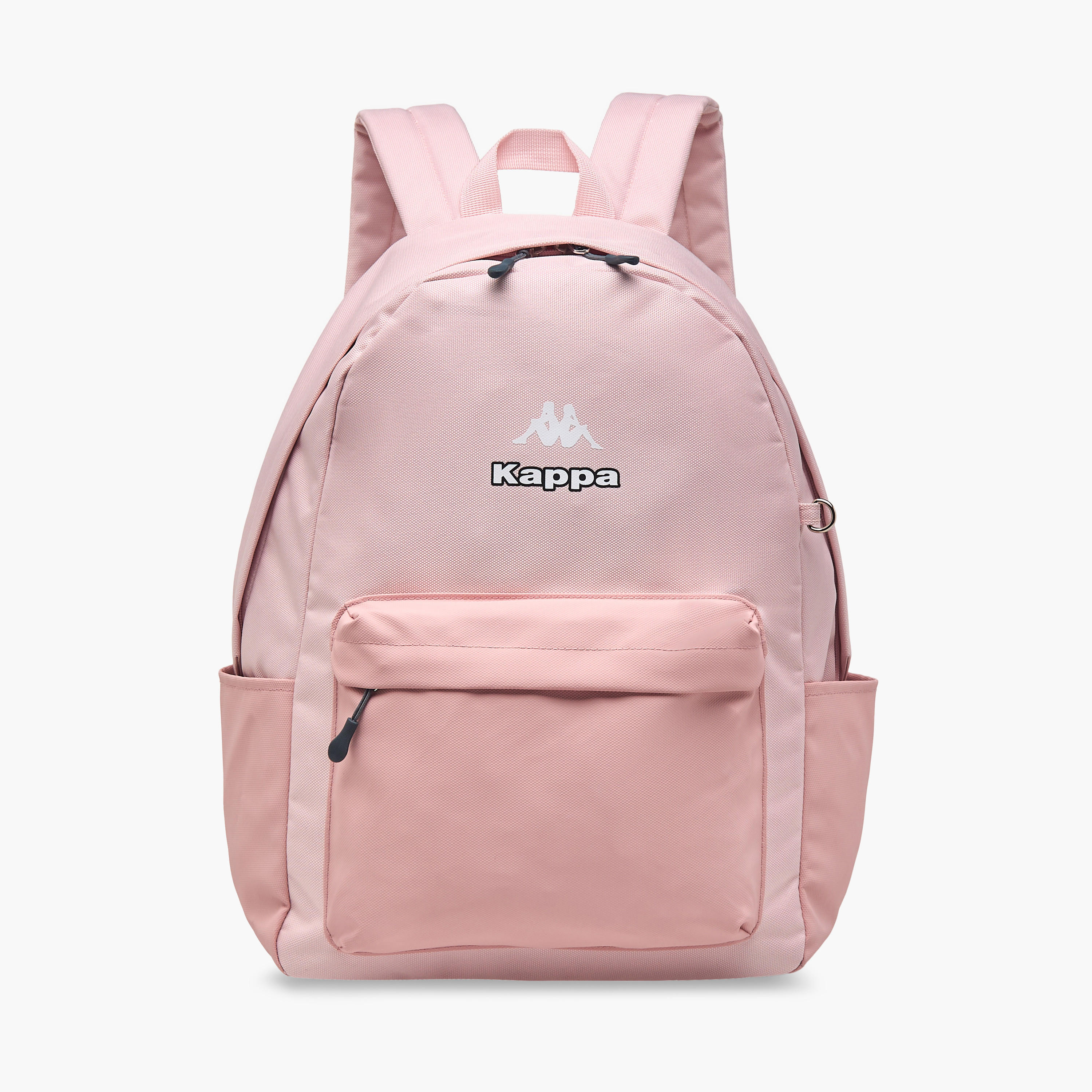 Kappa Logo Print School Backpack with Pencil Pouch set-school-bagsandbackpacks-backpacks-image-2