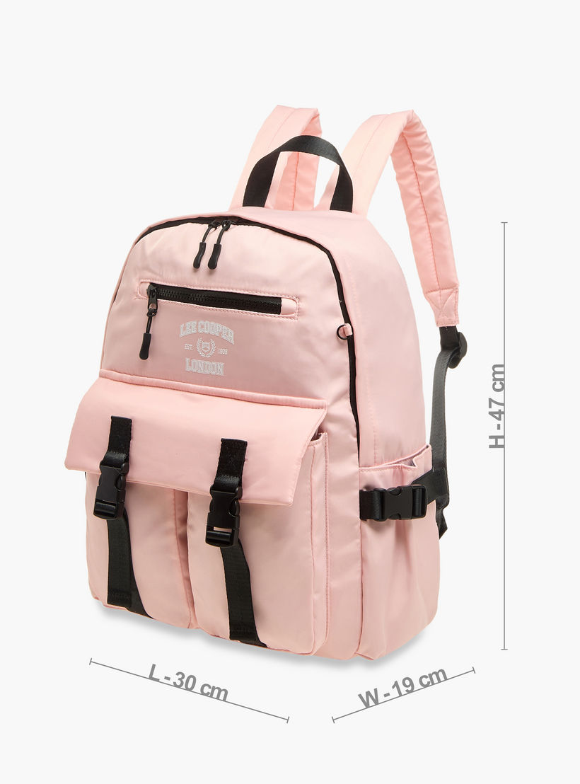 Lee Cooper Logo Print School Backpack and Pencil Pouch set-school-bagsandbackpacks-backpacks-image-2